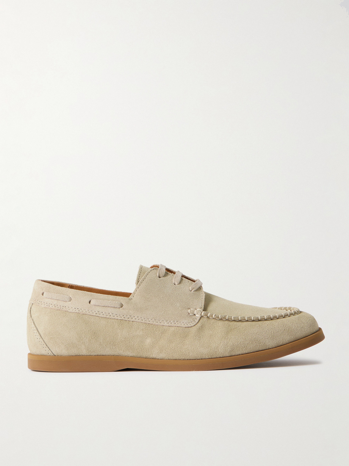 MR P. Richard Suede Boat Shoes - Men