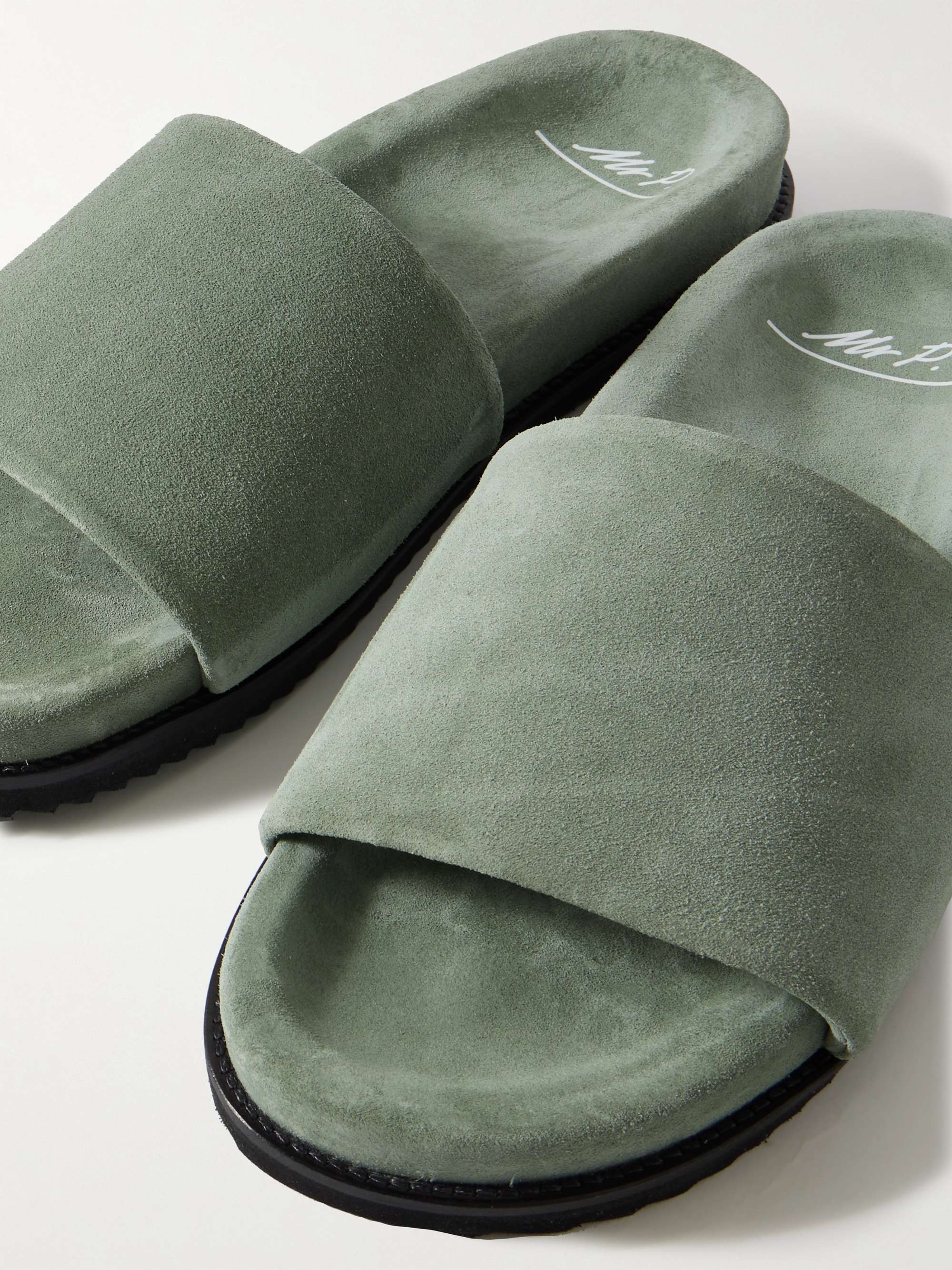 MR P. David Regenerated Suede by evolo® Sandals