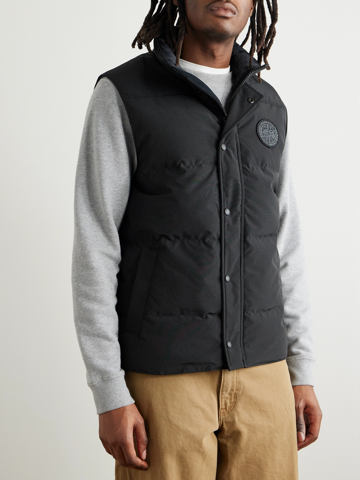 Black Label Garson Quilted Shell Down Gilet