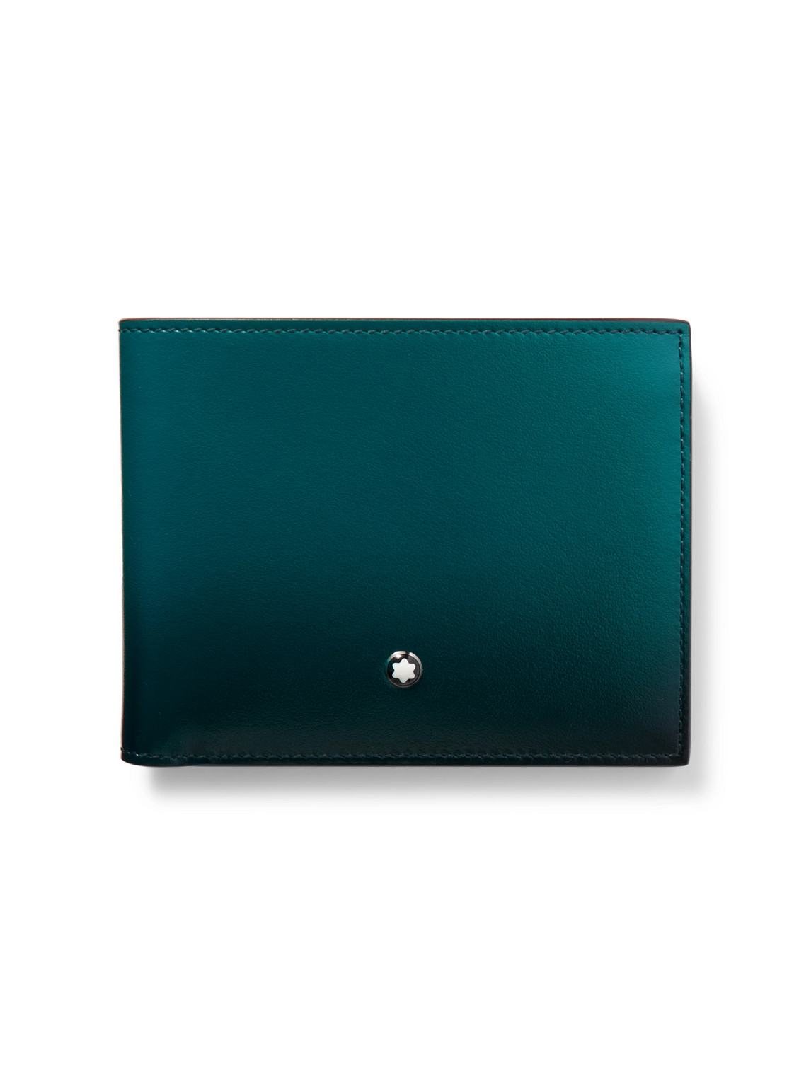Montblanc Meisterstück Dégradé Leather Billfold Wallet In Green