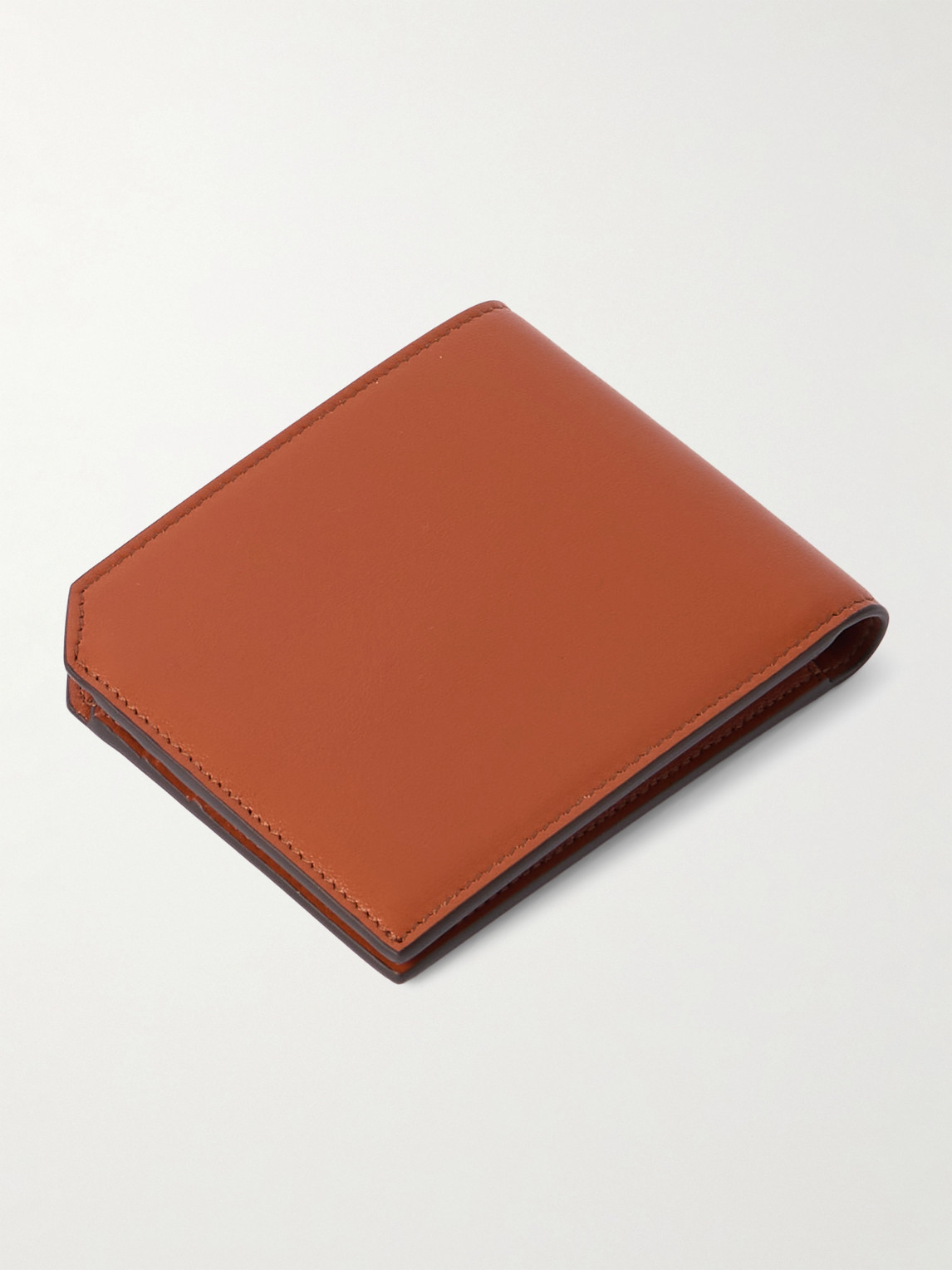 Montblanc Full-grain Leather Billfold Wallet In Brown