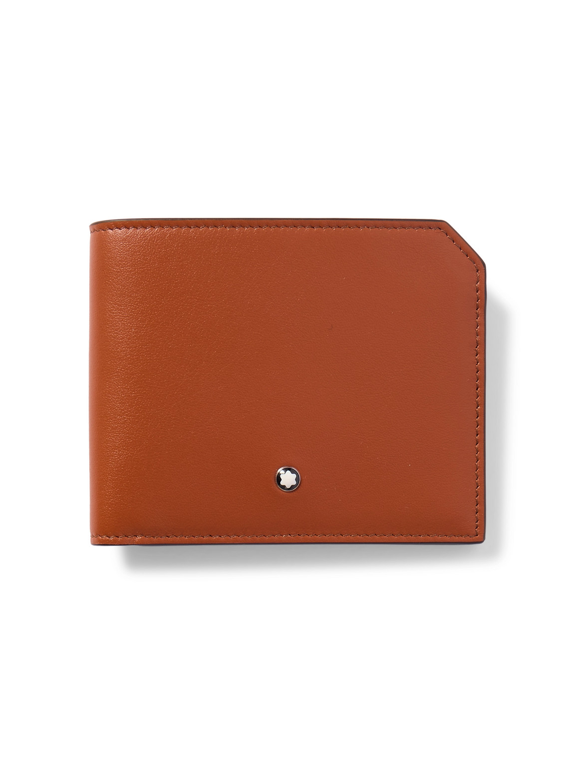 Montblanc Full-grain Leather Billfold Wallet In Brown