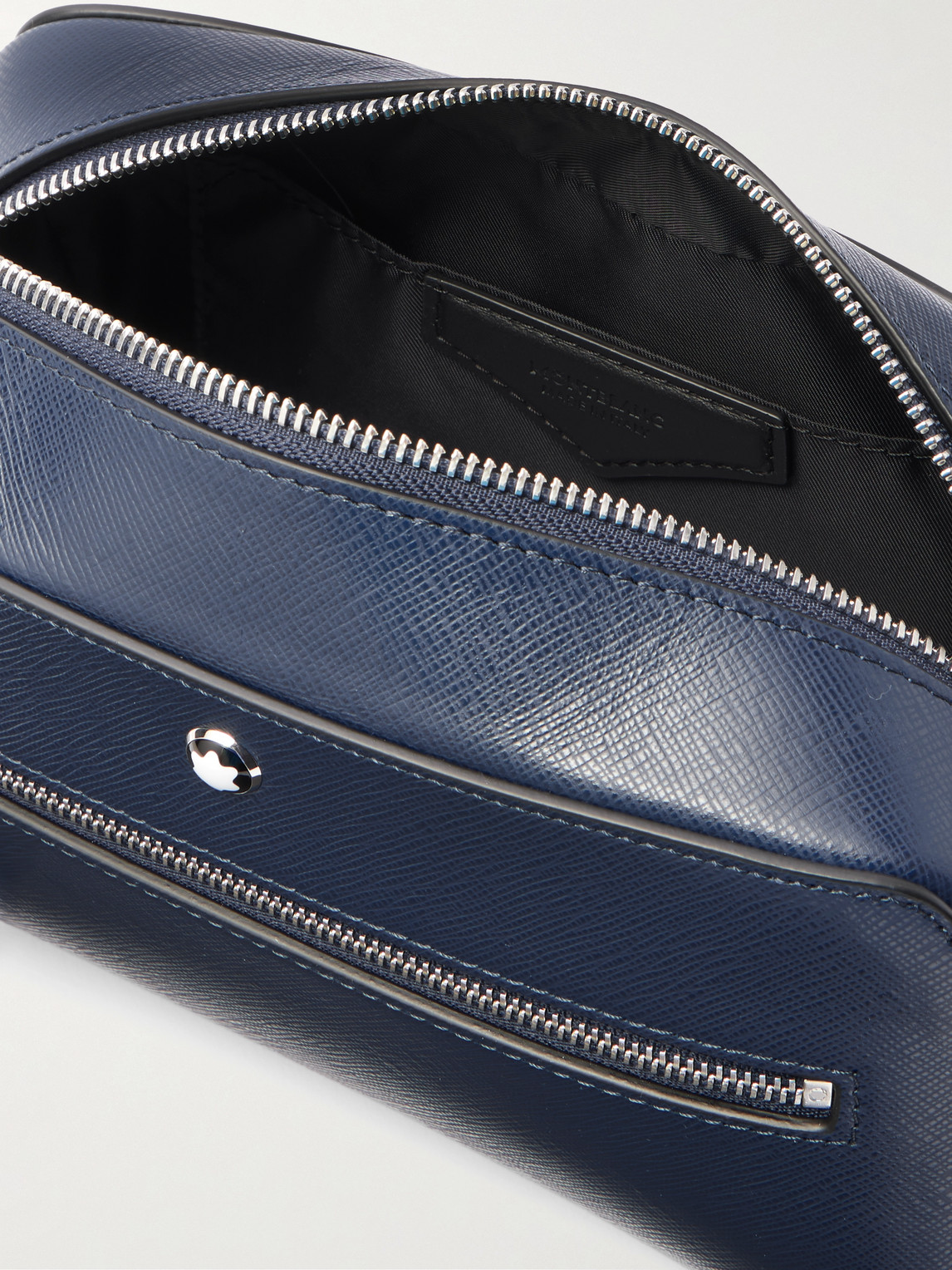 MONTBLANC TEXTURED-LEATHER WASH BAG