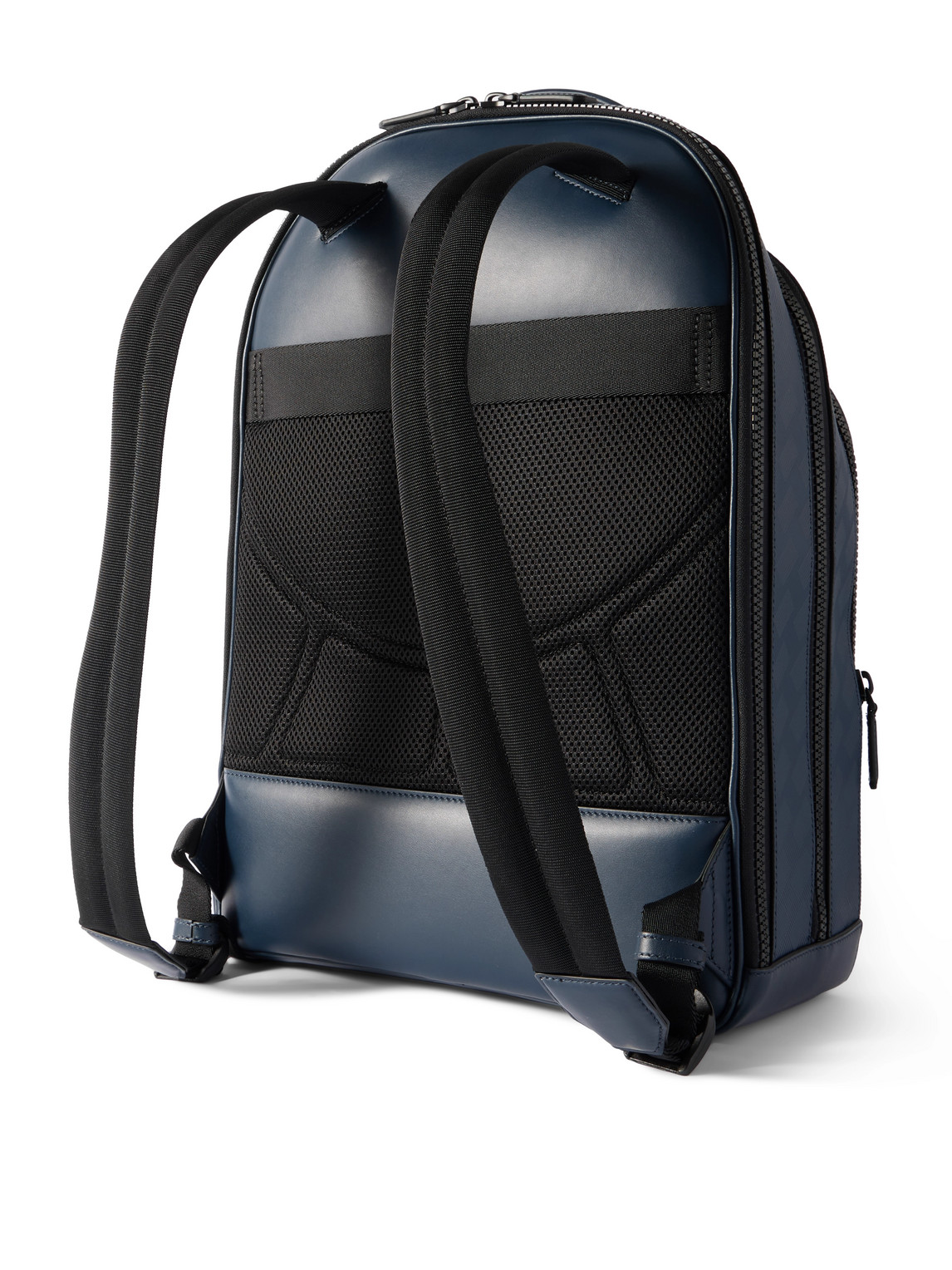 Montblanc Extreme 3.0 Textured-leather Backpack In Blue