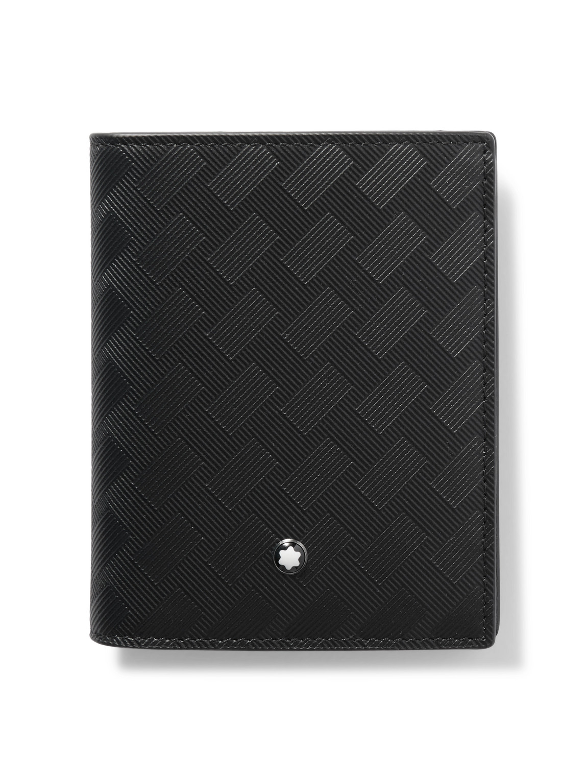 Shop Montblanc Extreme 3.0 Cross-grain Leather Billfold Wallet In Black