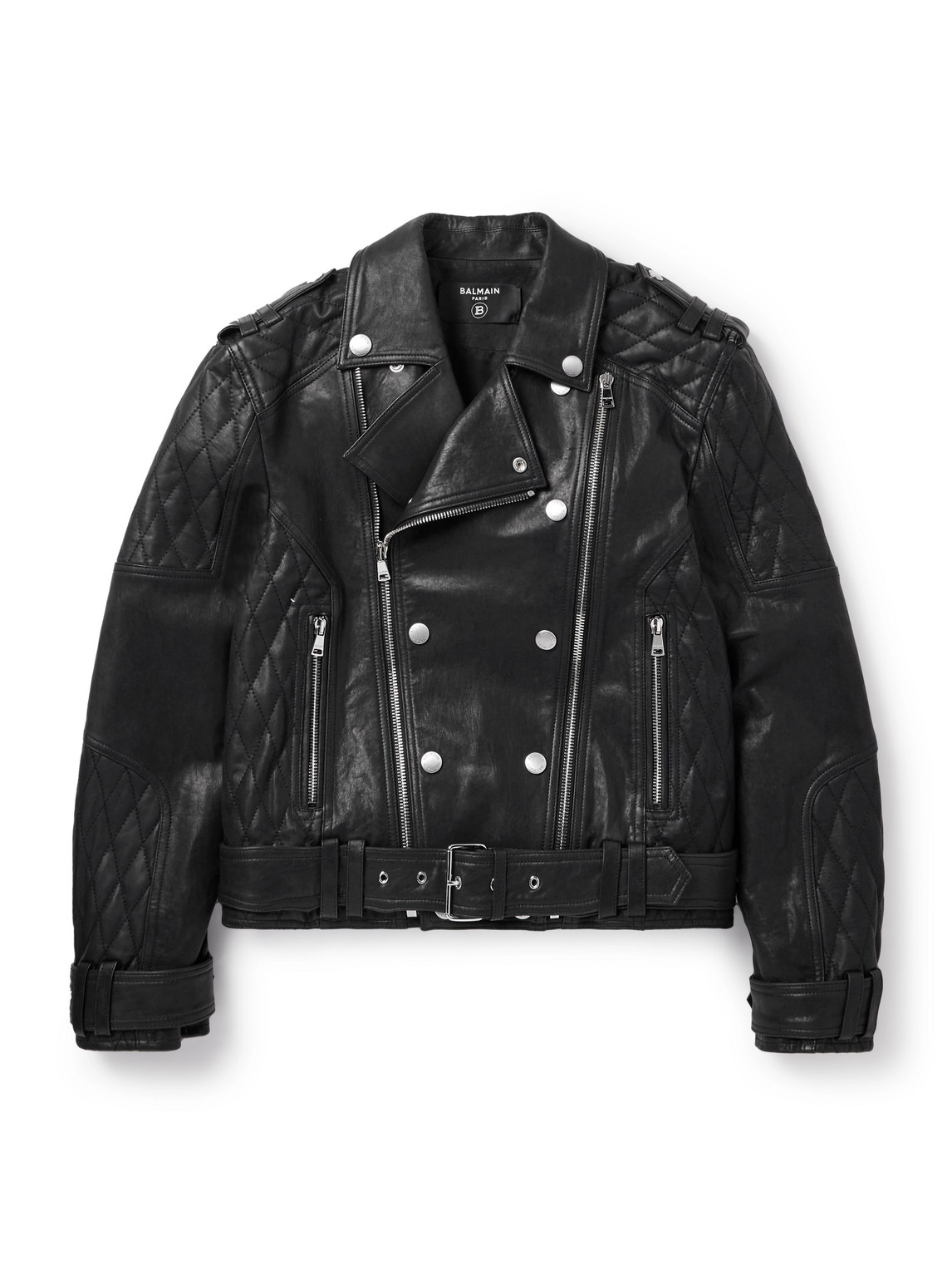 Quilted Leather Jacket