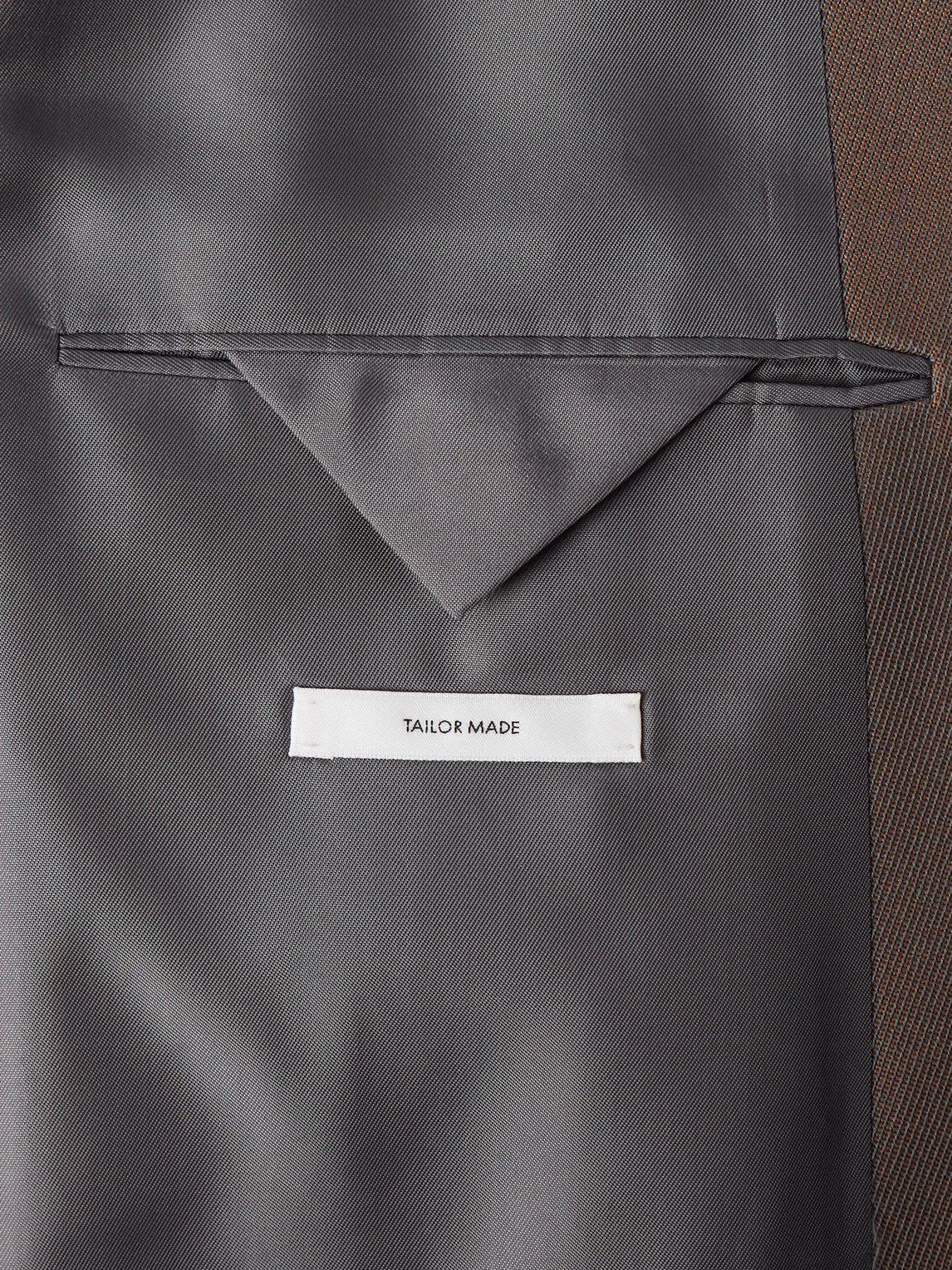 Jil Sander Virgin Wool-blend Drill Blazer In Brown