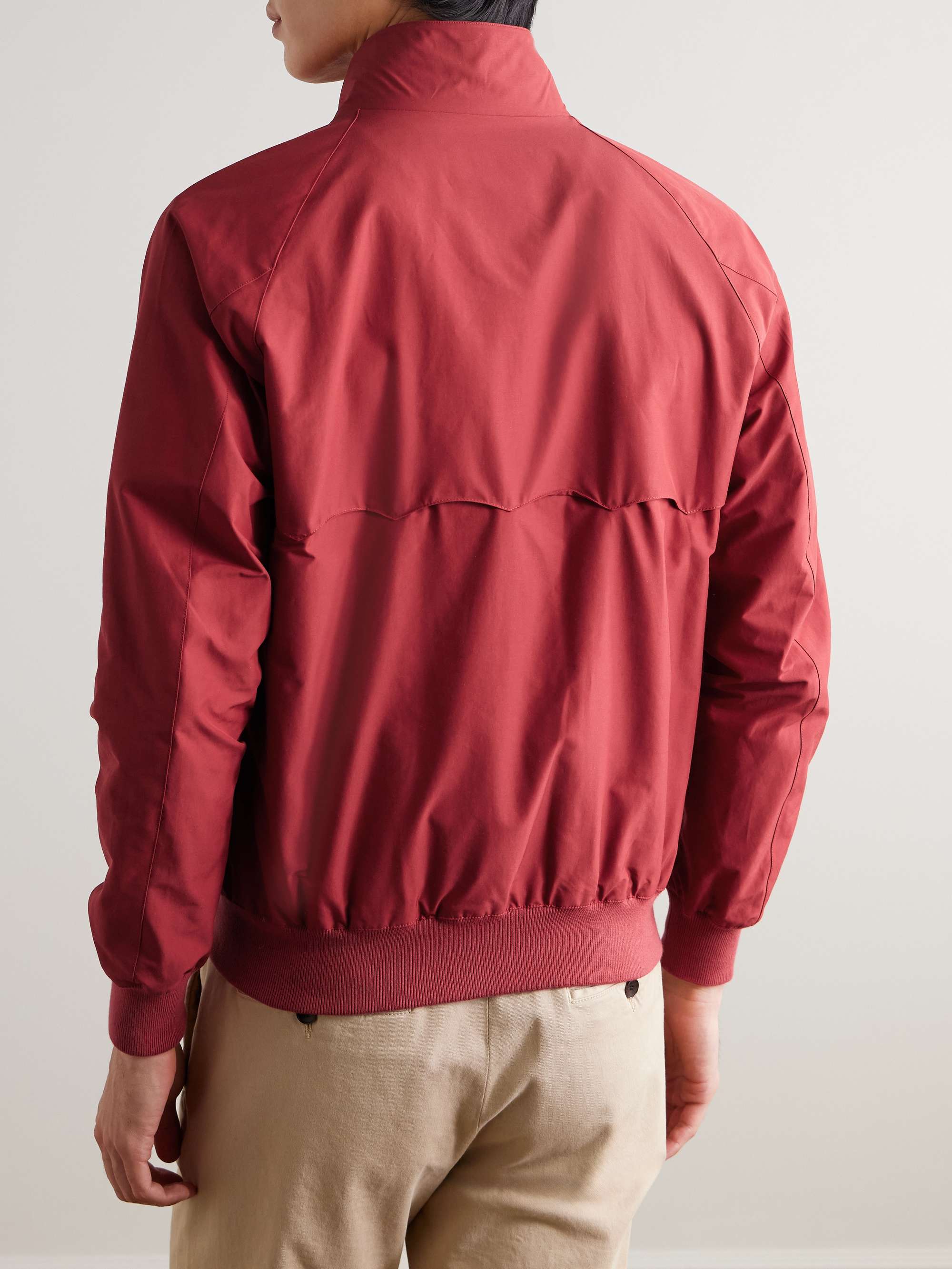 BARACUTA G9 Cotton-Blend Harrington Jacket