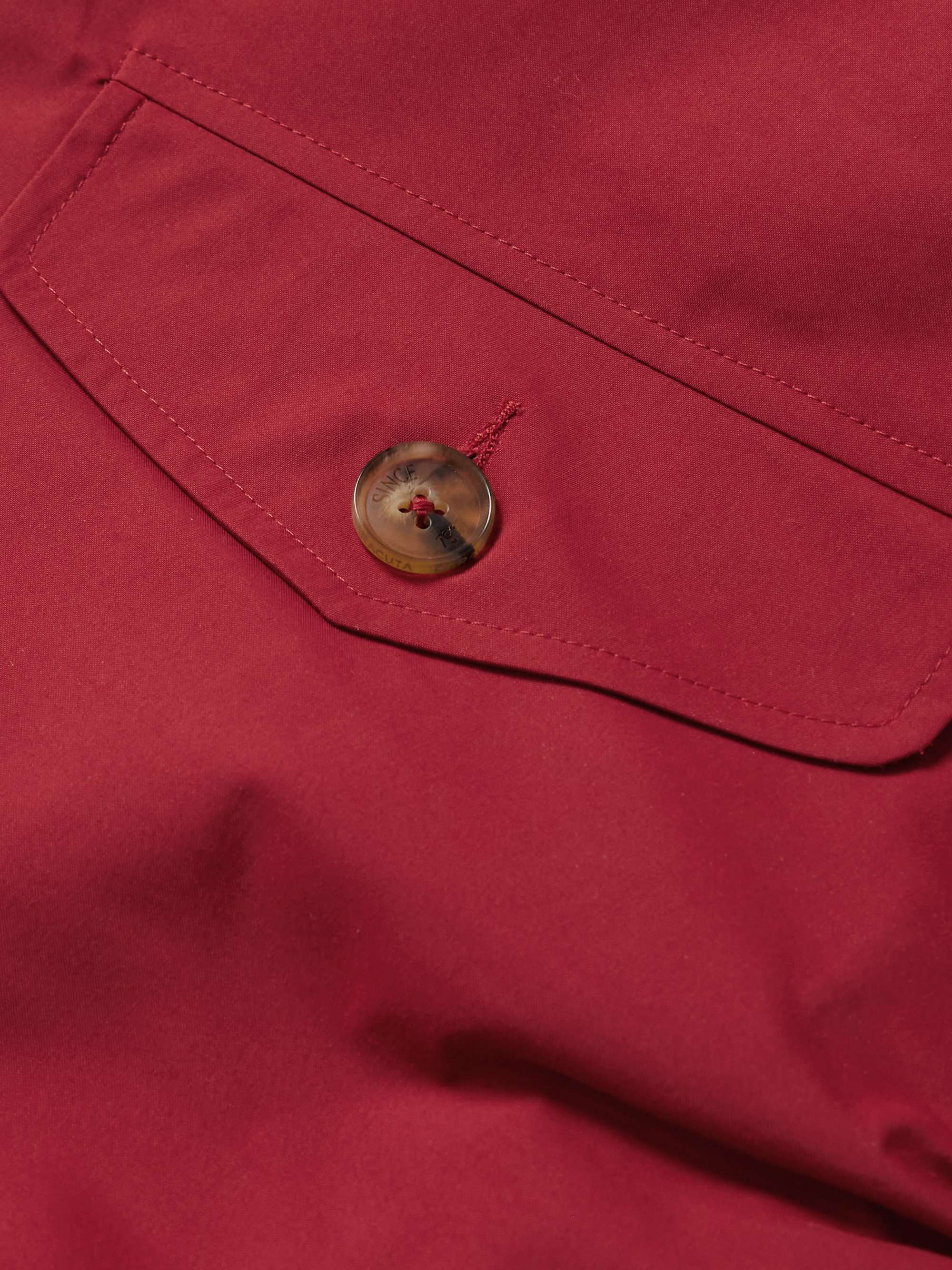 BARACUTA G9 Cotton-Blend Harrington Jacket