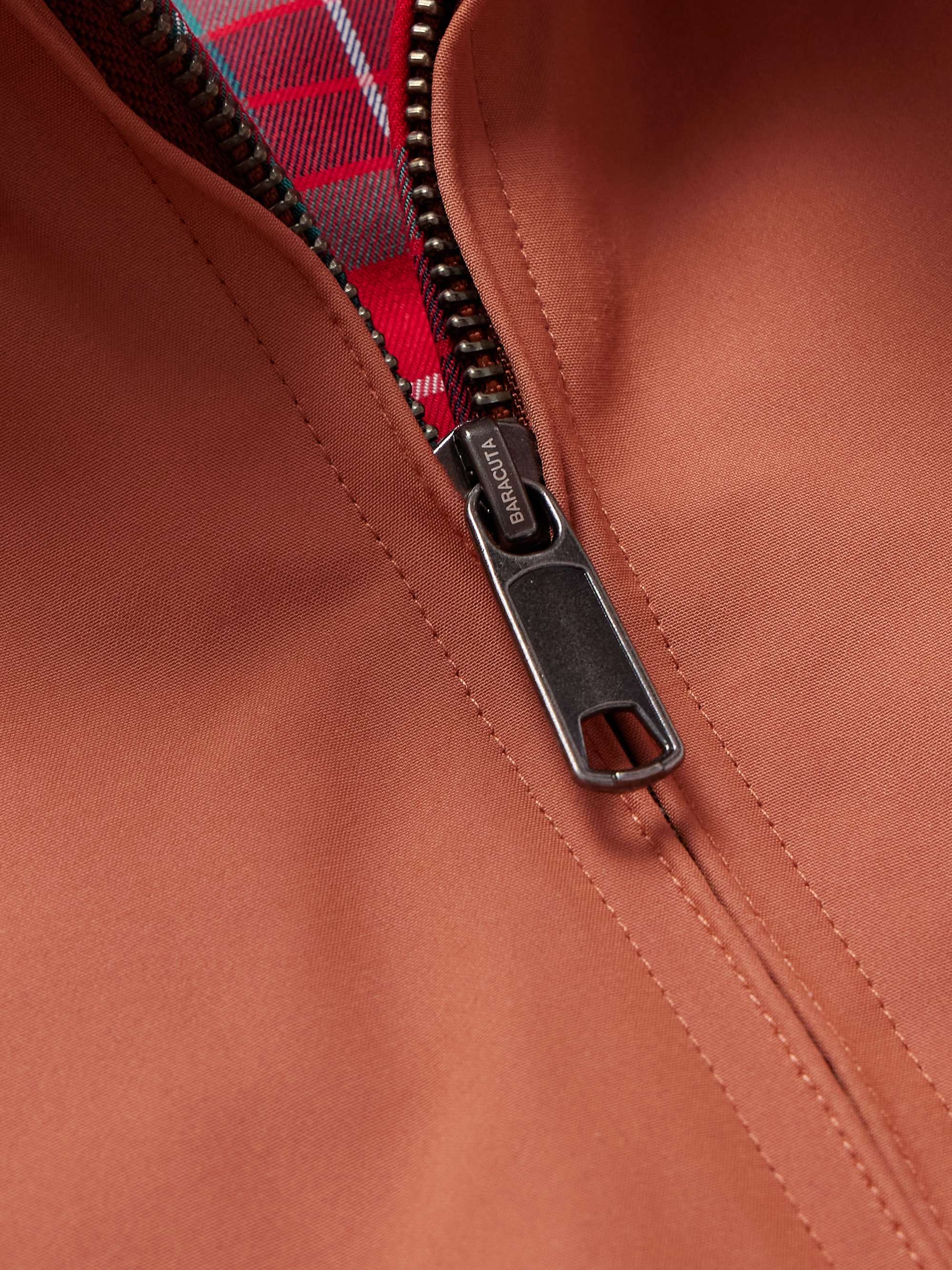 BARACUTA G9 Harrington-Jacke aus einer Baumwollmischung