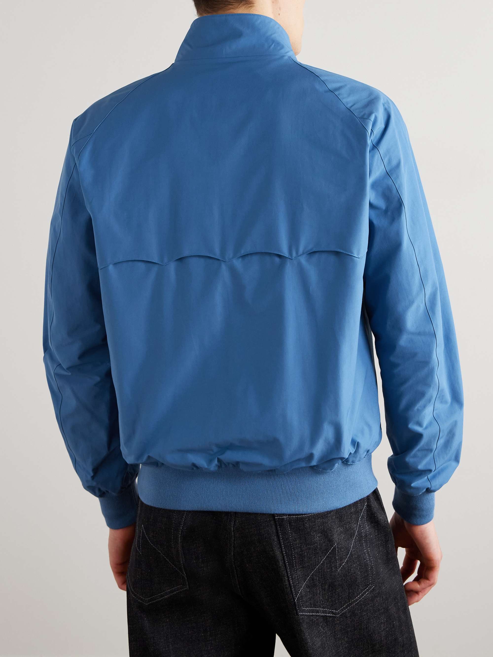 BARACUTA G9 Harrington-Jacke aus einer Baumwollmischung
