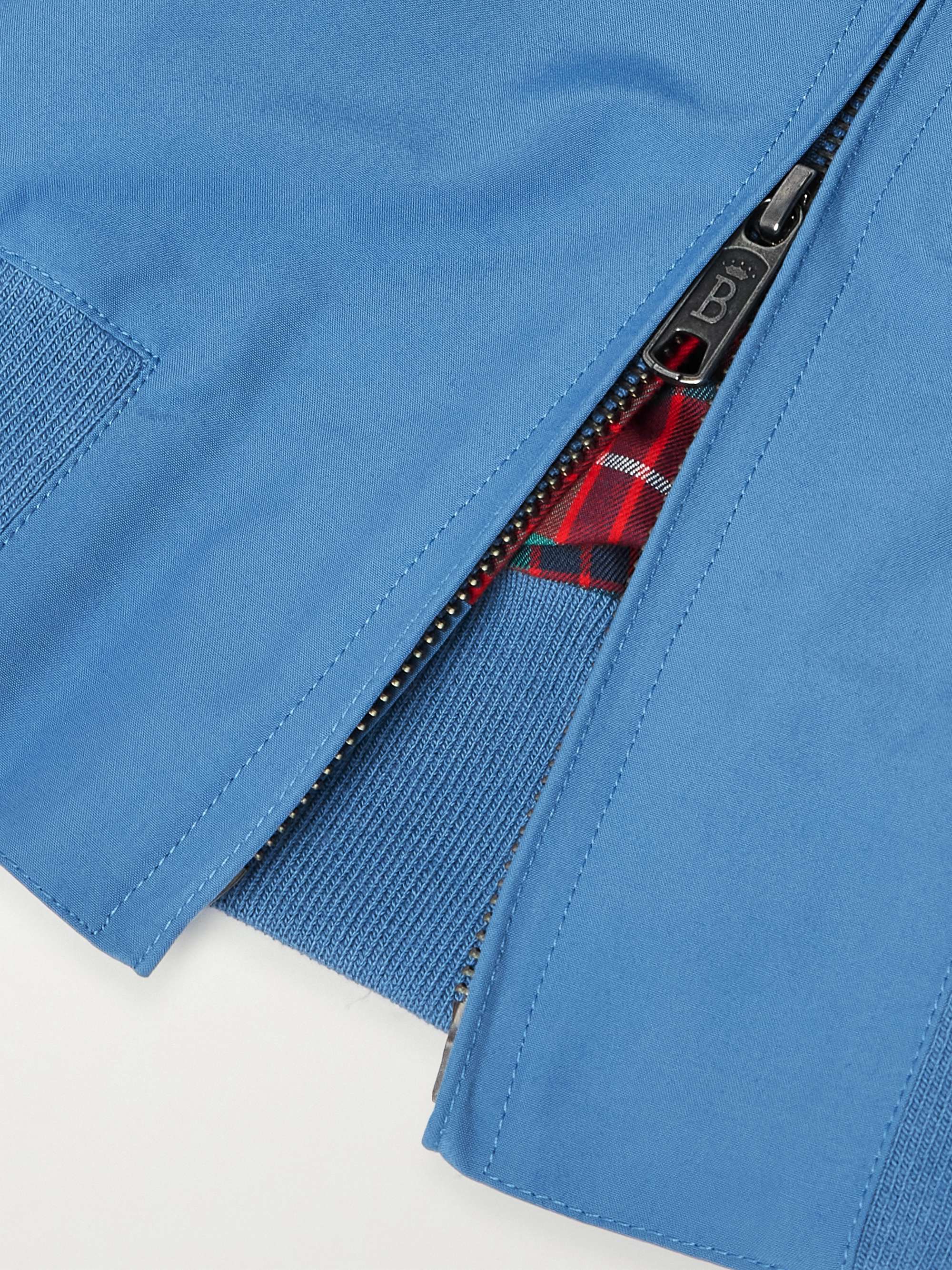 BARACUTA G9 Harrington-Jacke aus einer Baumwollmischung