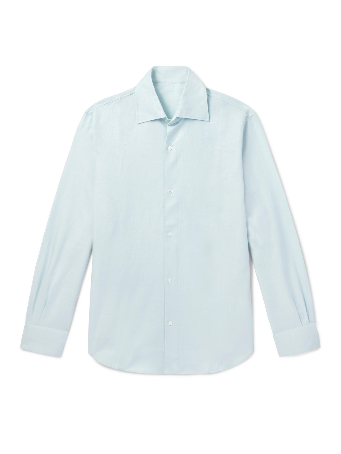Stòffa Cotton And Linen-blend Shirt