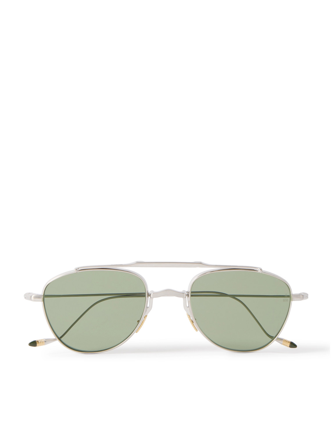 Jacques Marie Mage Yellowstone Forever Mollies Aviator-style Beta Titanium Sunglasses In Silver