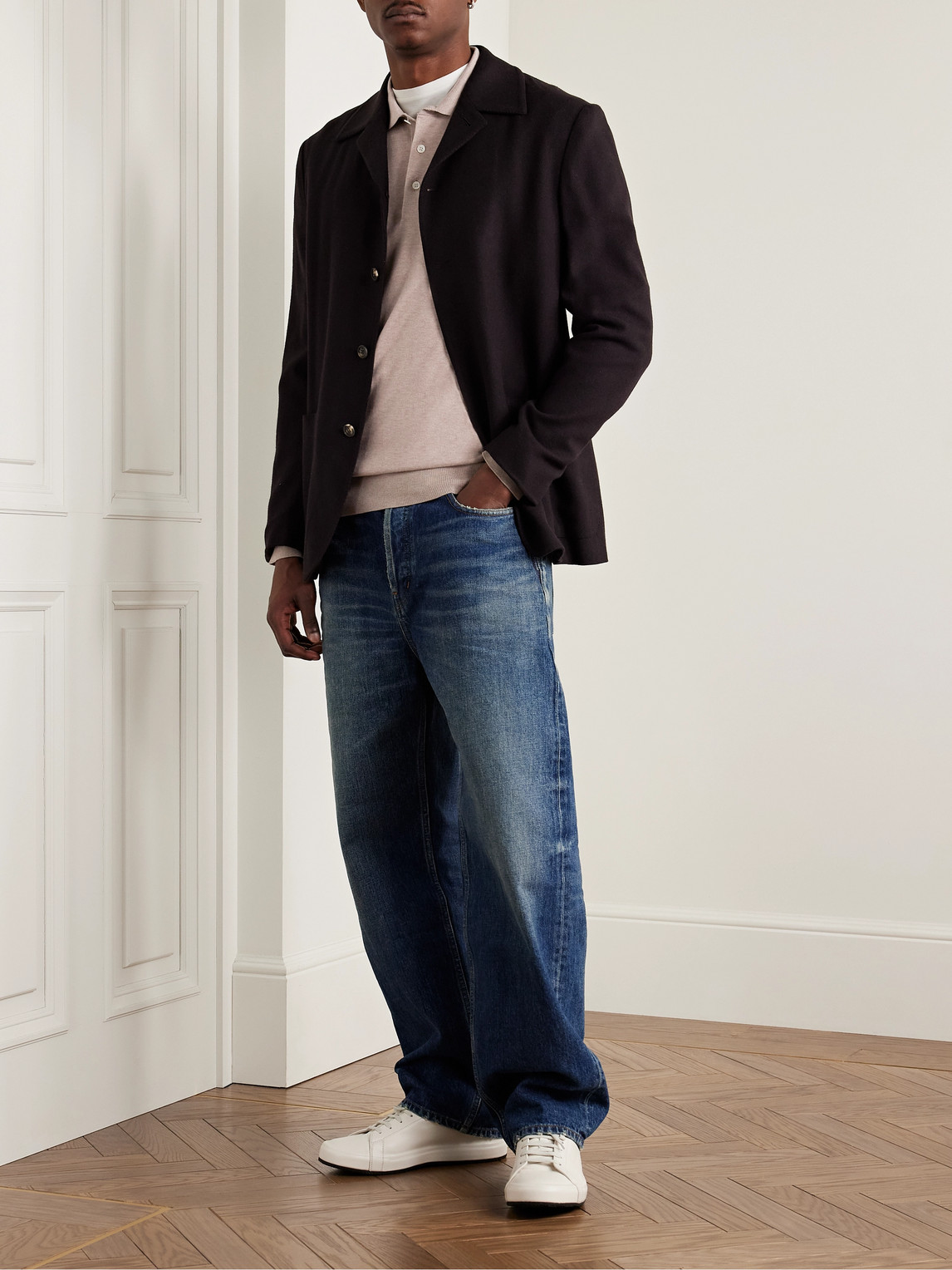 PETER MILLAR SLIM-FIT MARINER SEA ISLAND COTTON POLO SHIRT
