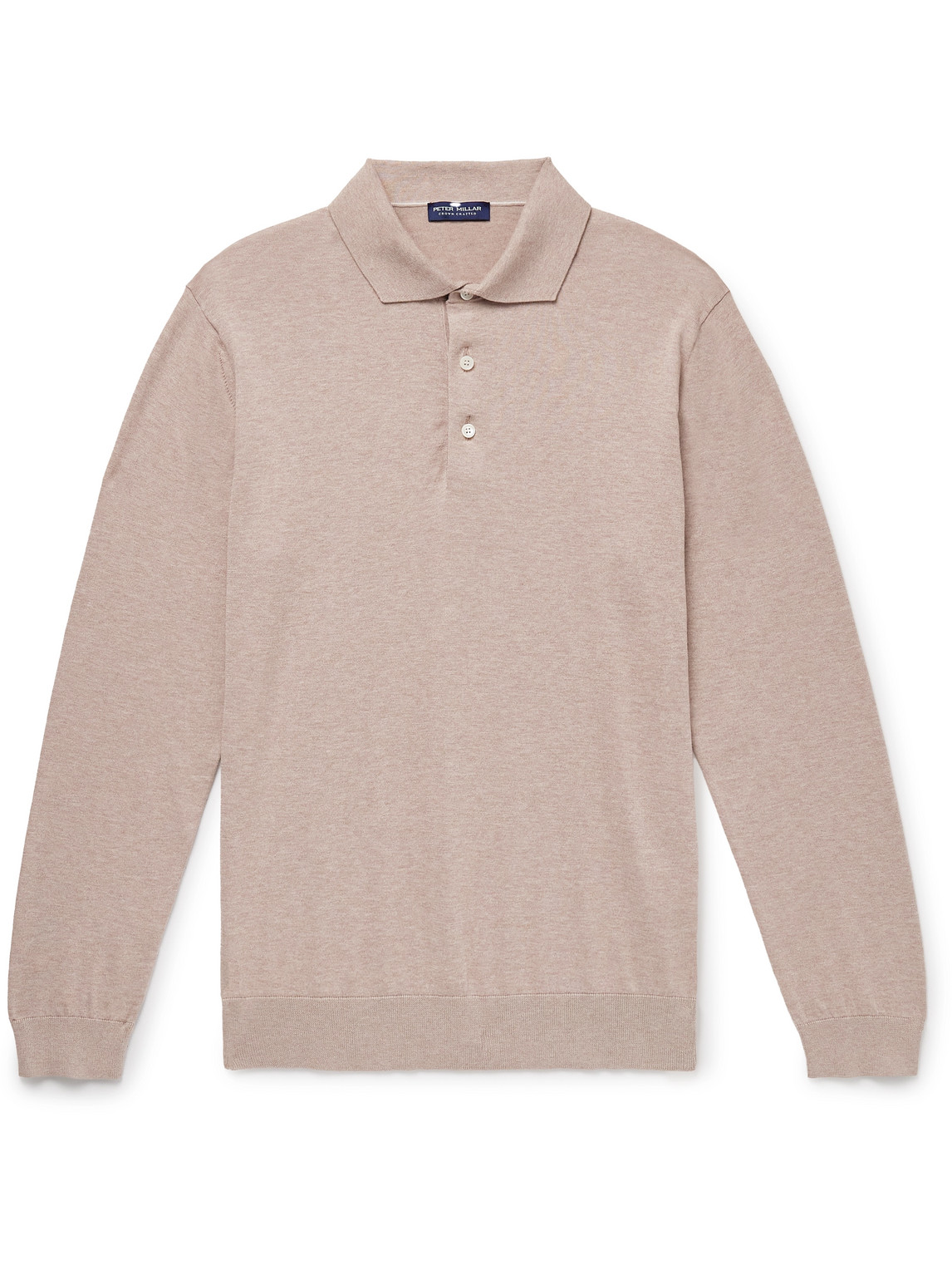 PETER MILLAR SLIM-FIT MARINER SEA ISLAND COTTON POLO SHIRT