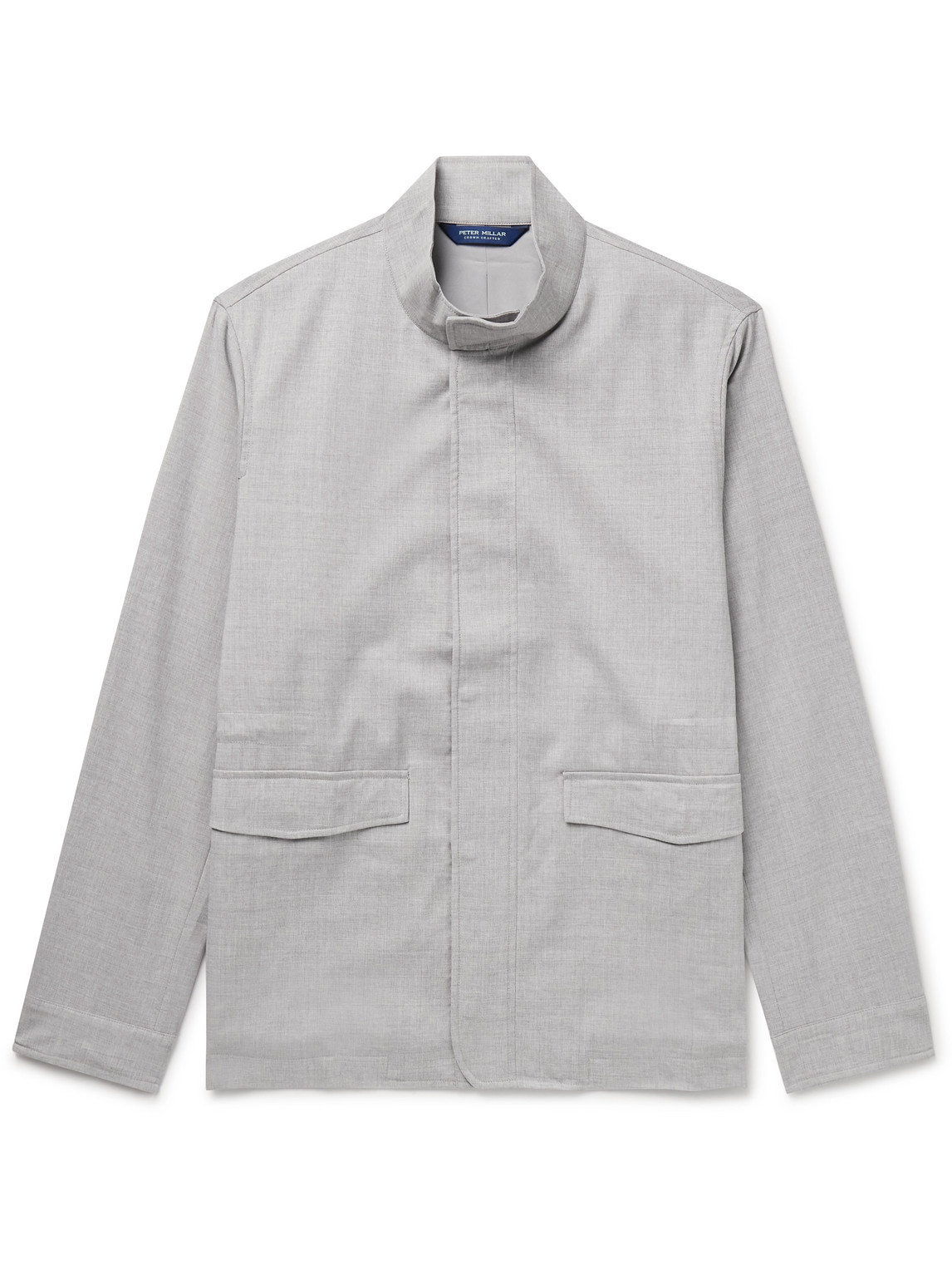 Peter Millar Excursionist Lite Wool Jacket In Gray