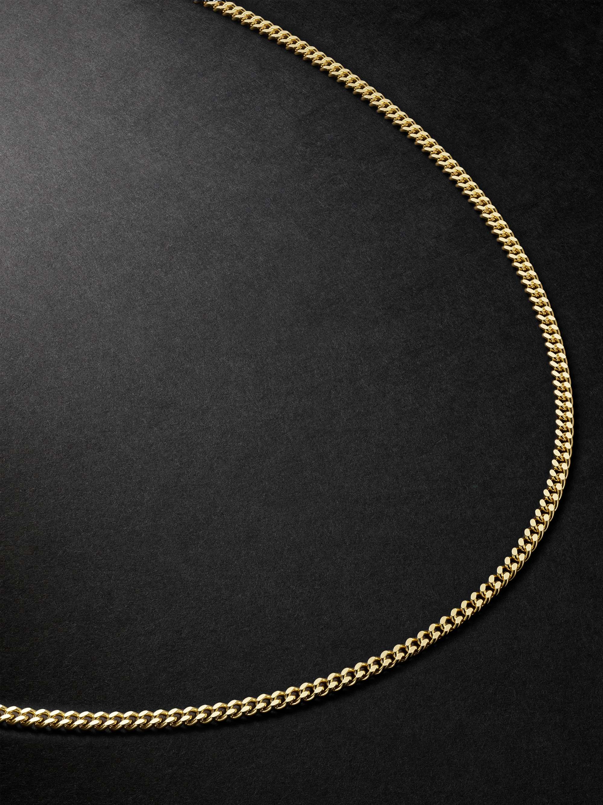 WINDSOR 14-Karat Gold Franco Chain Necklace for Men | MR PORTER