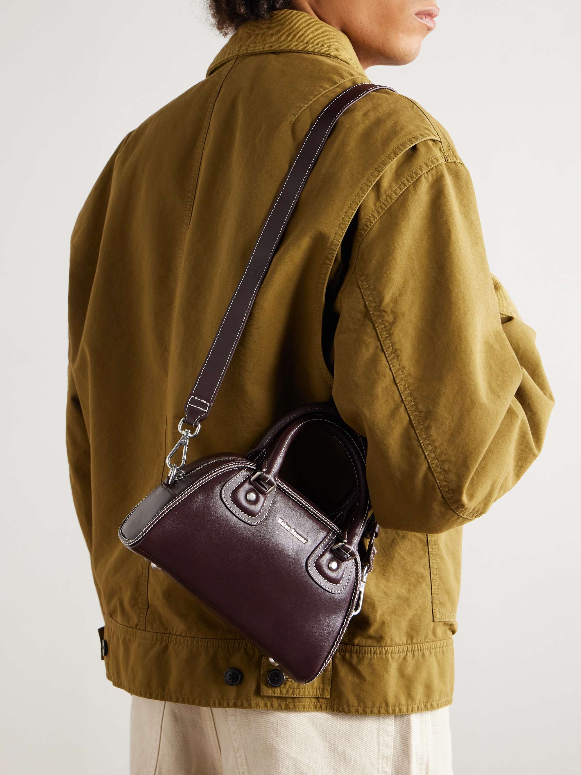 ADIDAS ORIGINALS + Wales Bonner Bowling レザー スモール