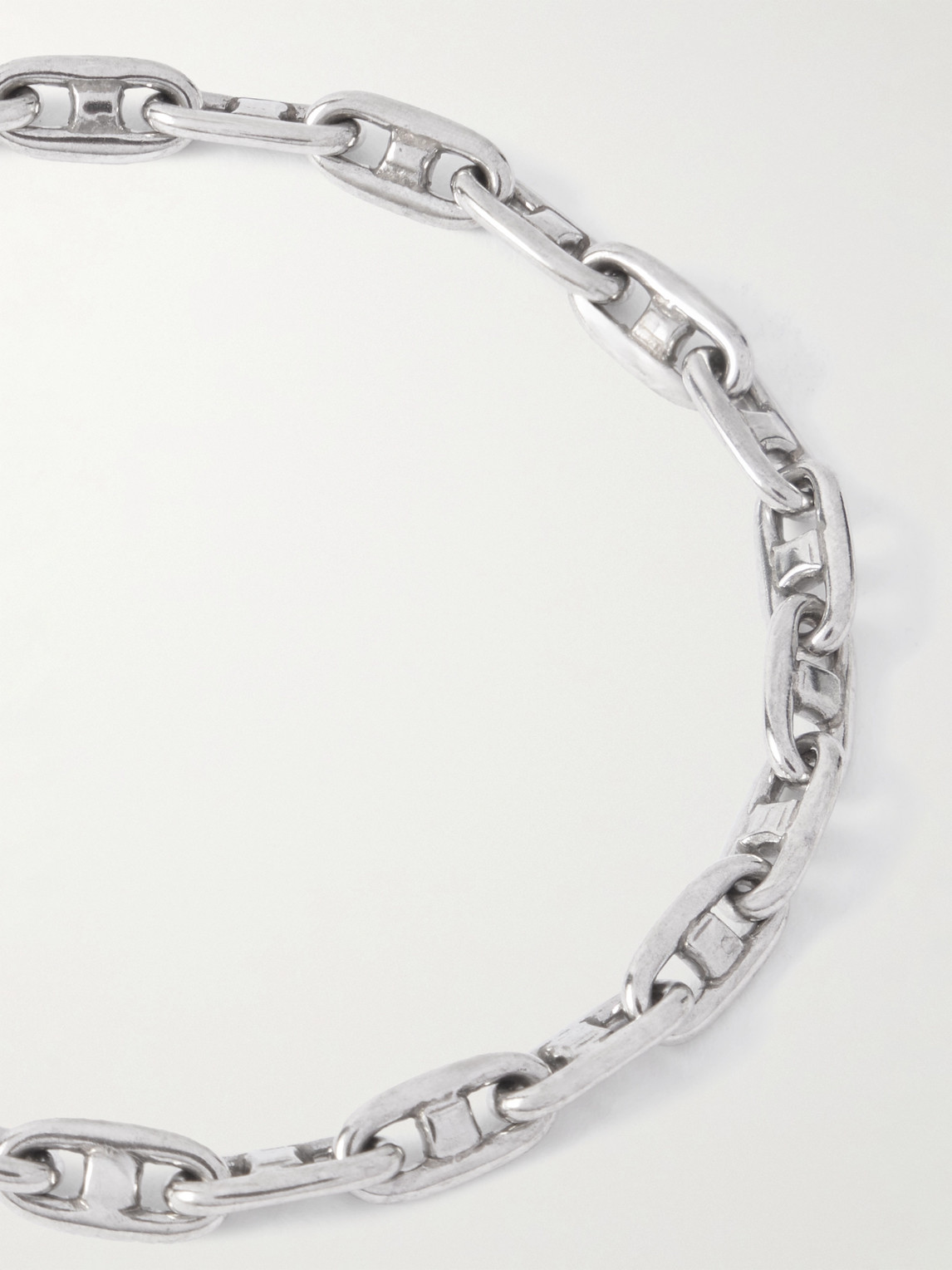 Saint Laurent Silver-tone Chain Bracelet In Silver