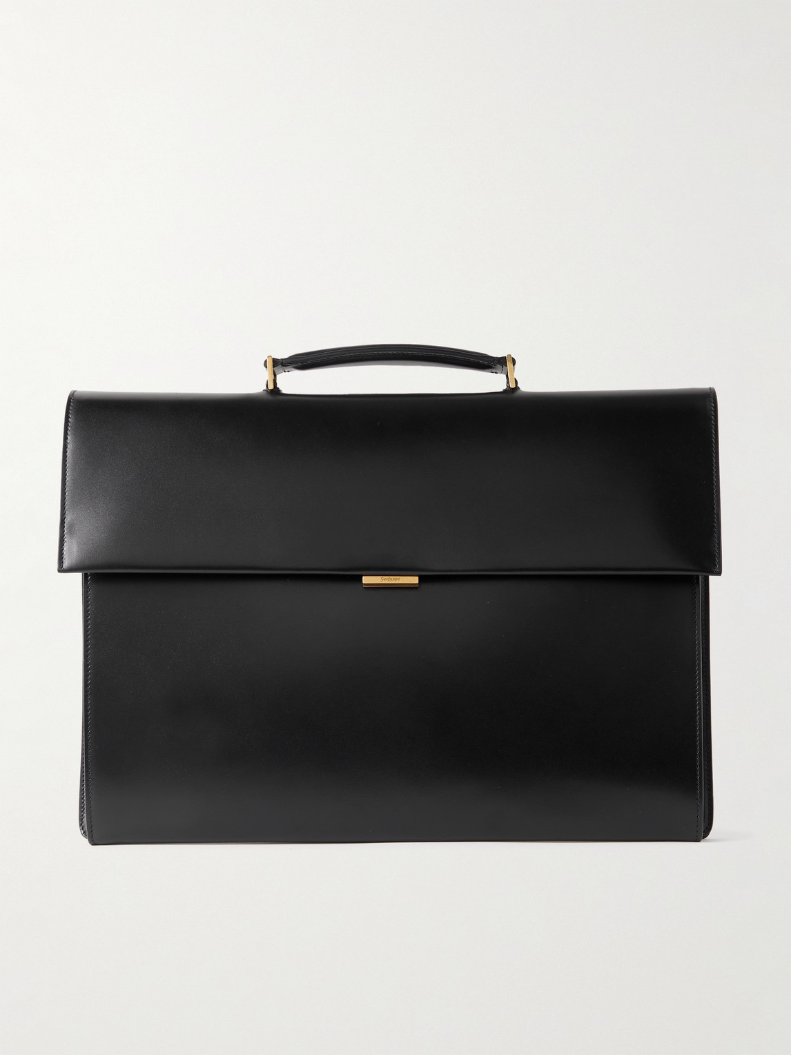 Saint Laurent Leather Briefcase - Men