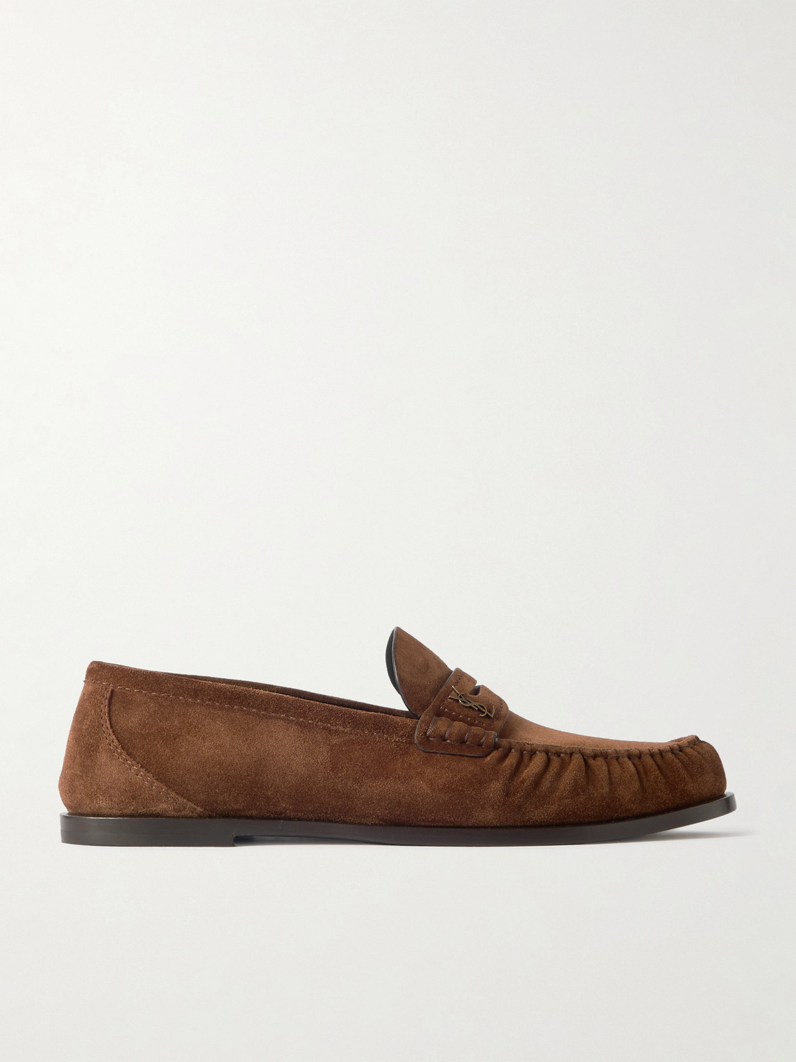 Saint Laurent Laurent Suede Penny Loafers - Men