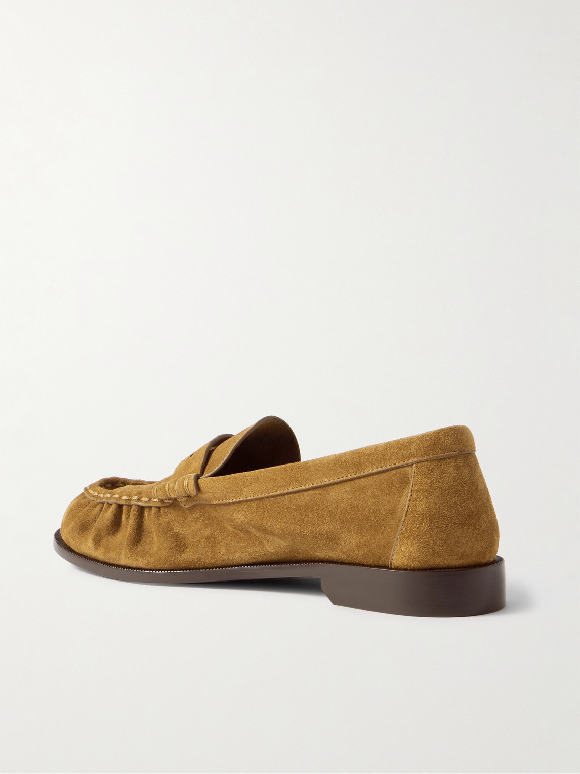 Saint Laurent Le Loafer Mocassins In Brown
