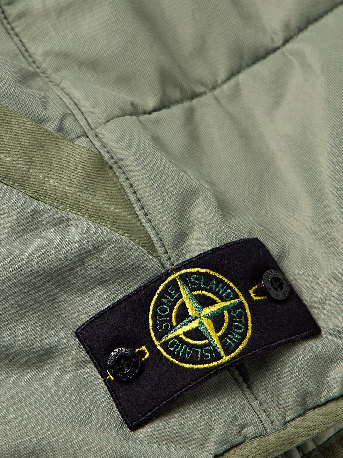 Stone Island G100012 Run-proof Nylon Mesh-tc In Green