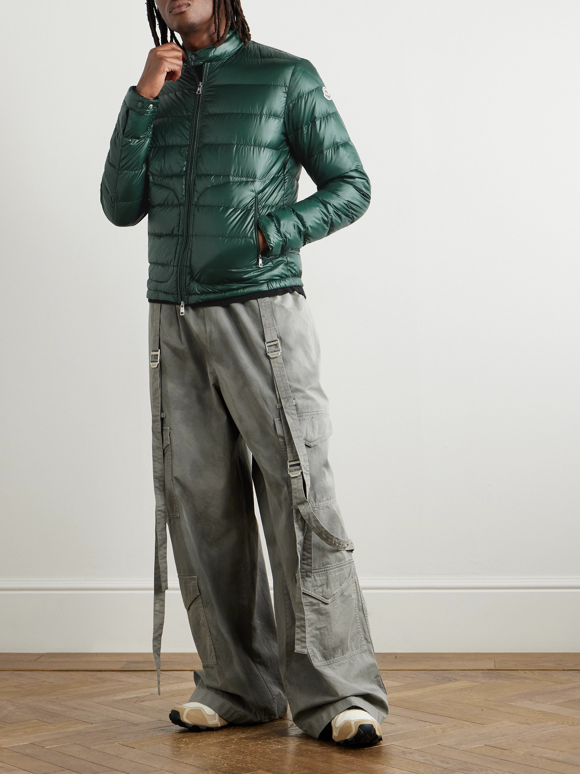 Moncler Acorus Jacket In Green