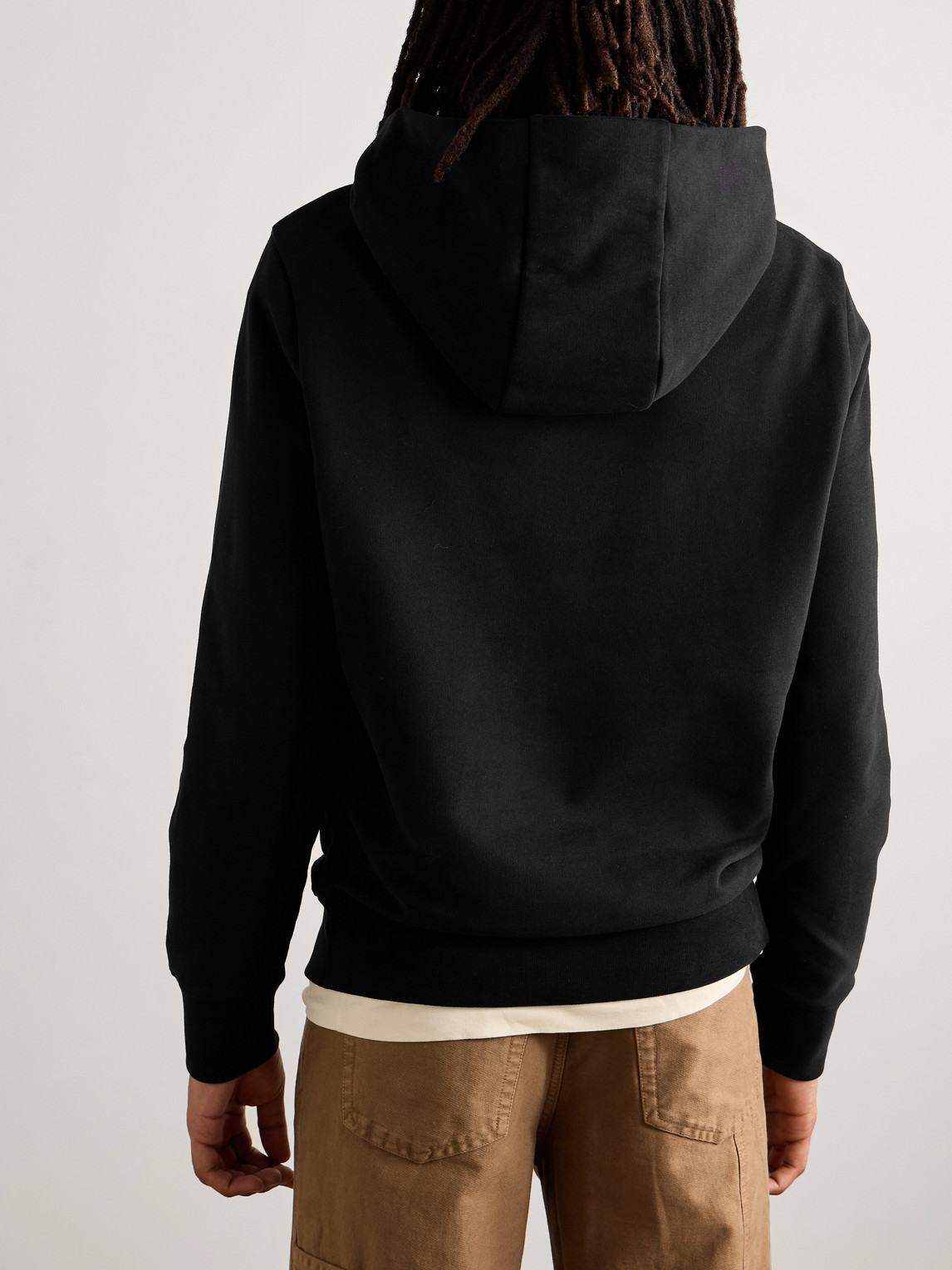 Moncler Sweatshirt With Logo In Black