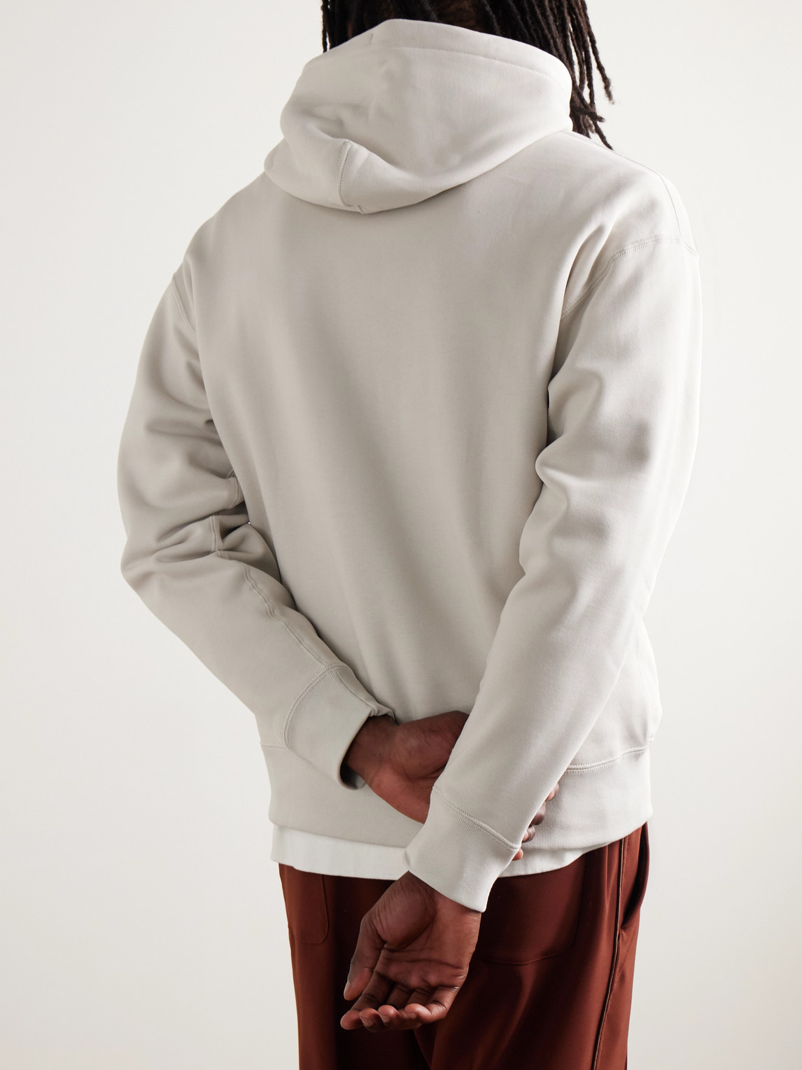Nike Solo Swoosh Zip-up Sweatshirt In Neutrals