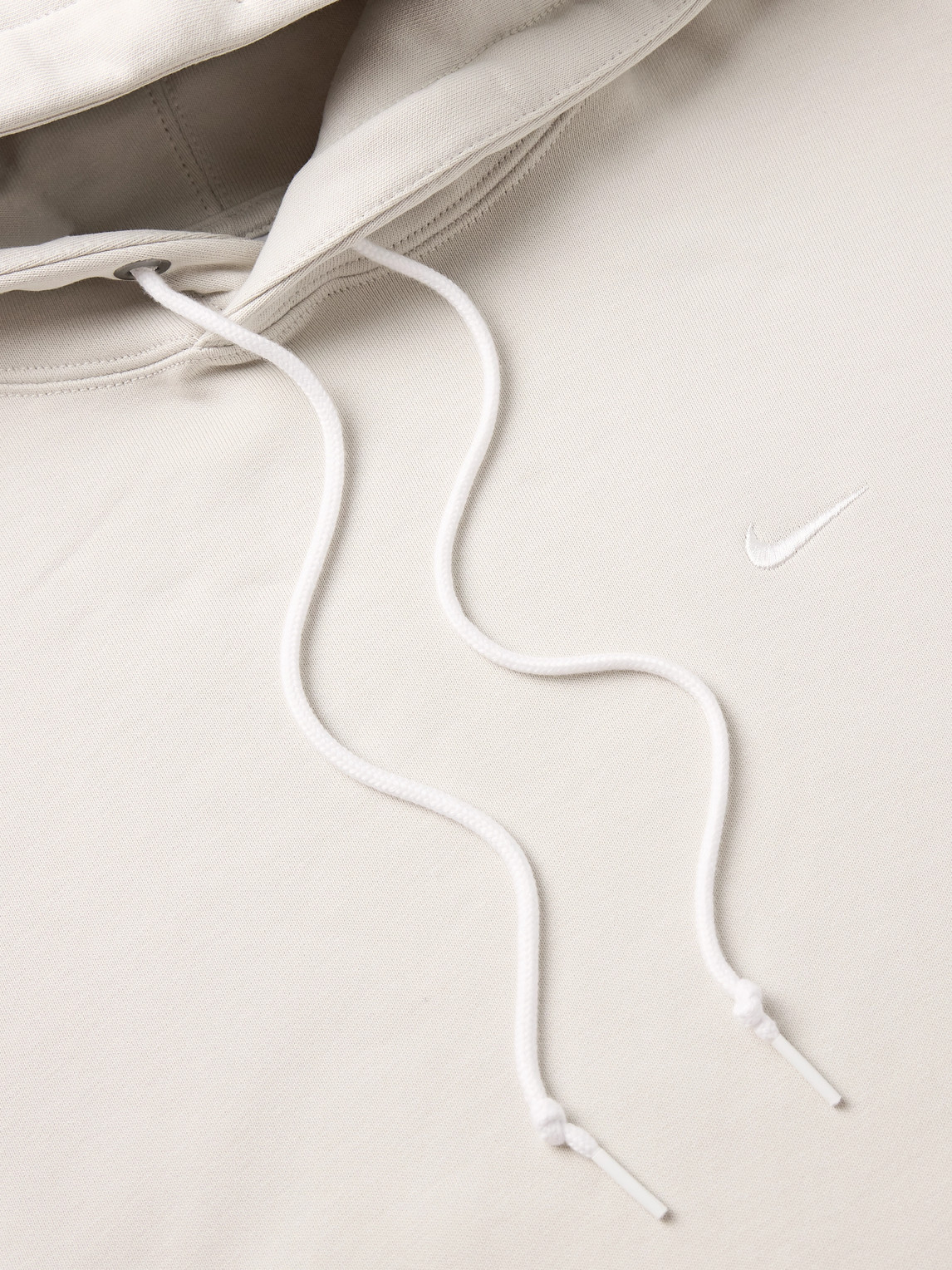 Nike Solo Swoosh Zip-up Sweatshirt In Neutrals