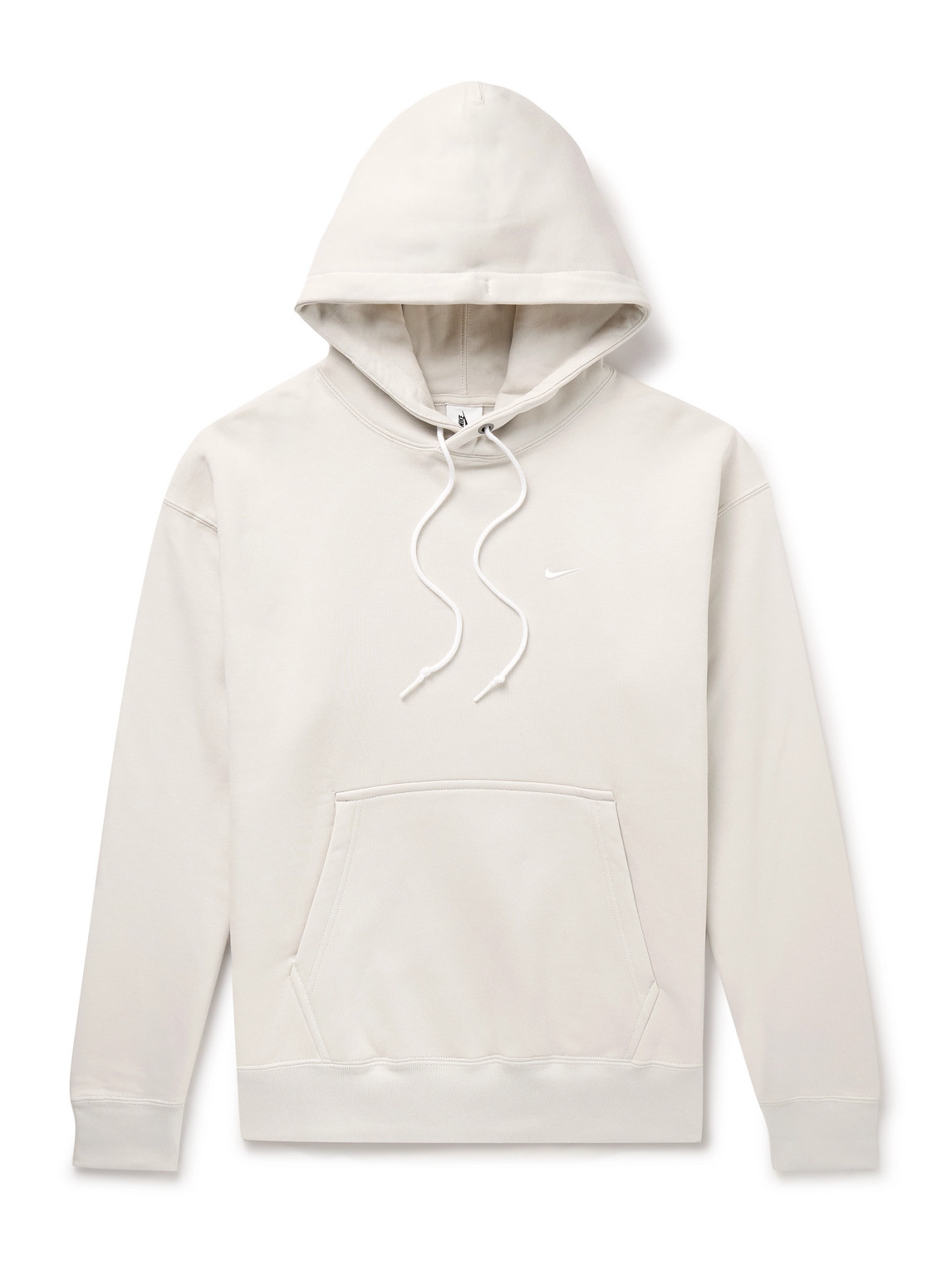 Nike Solo Swoosh Zip-up Sweatshirt In Neutrals
