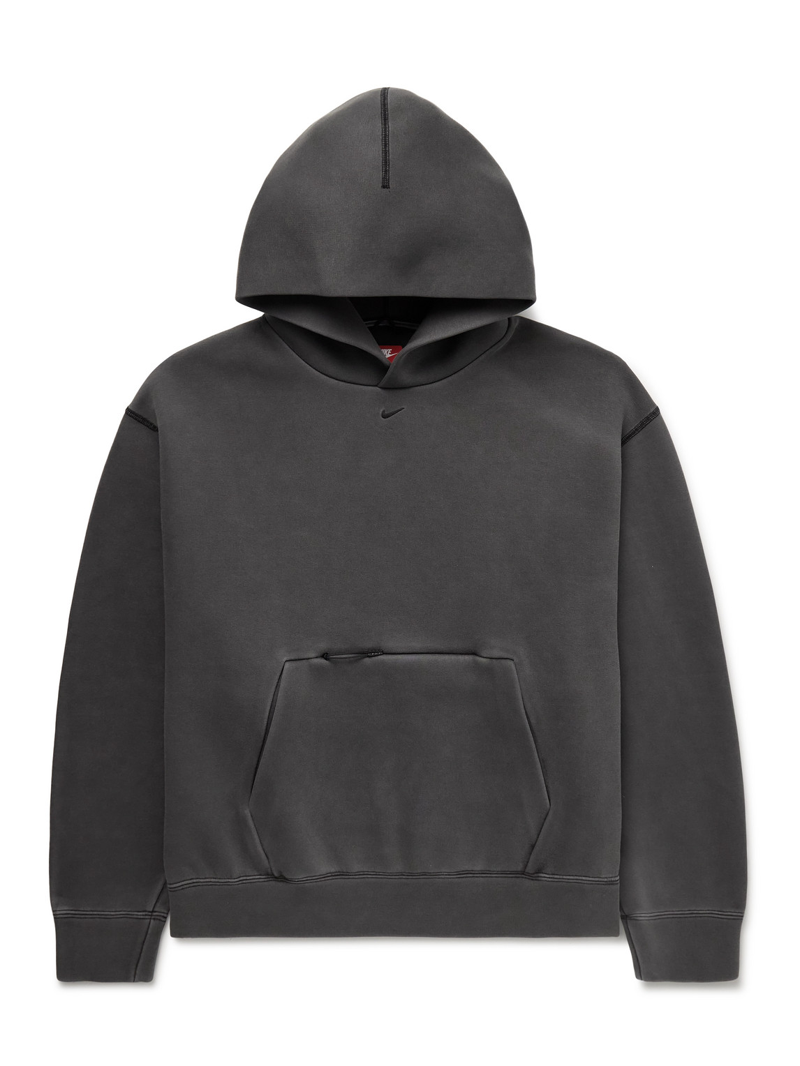 Nike Logo-embroidered Jersey Hoodie