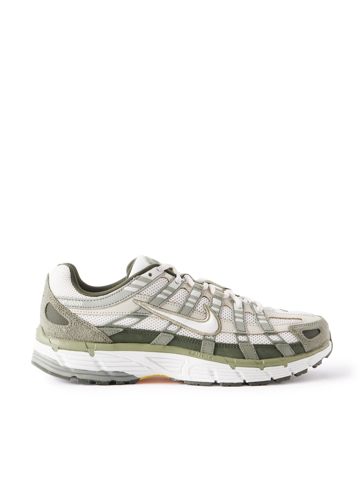 P-6000 Suede, Leather and Mesh Sneakers