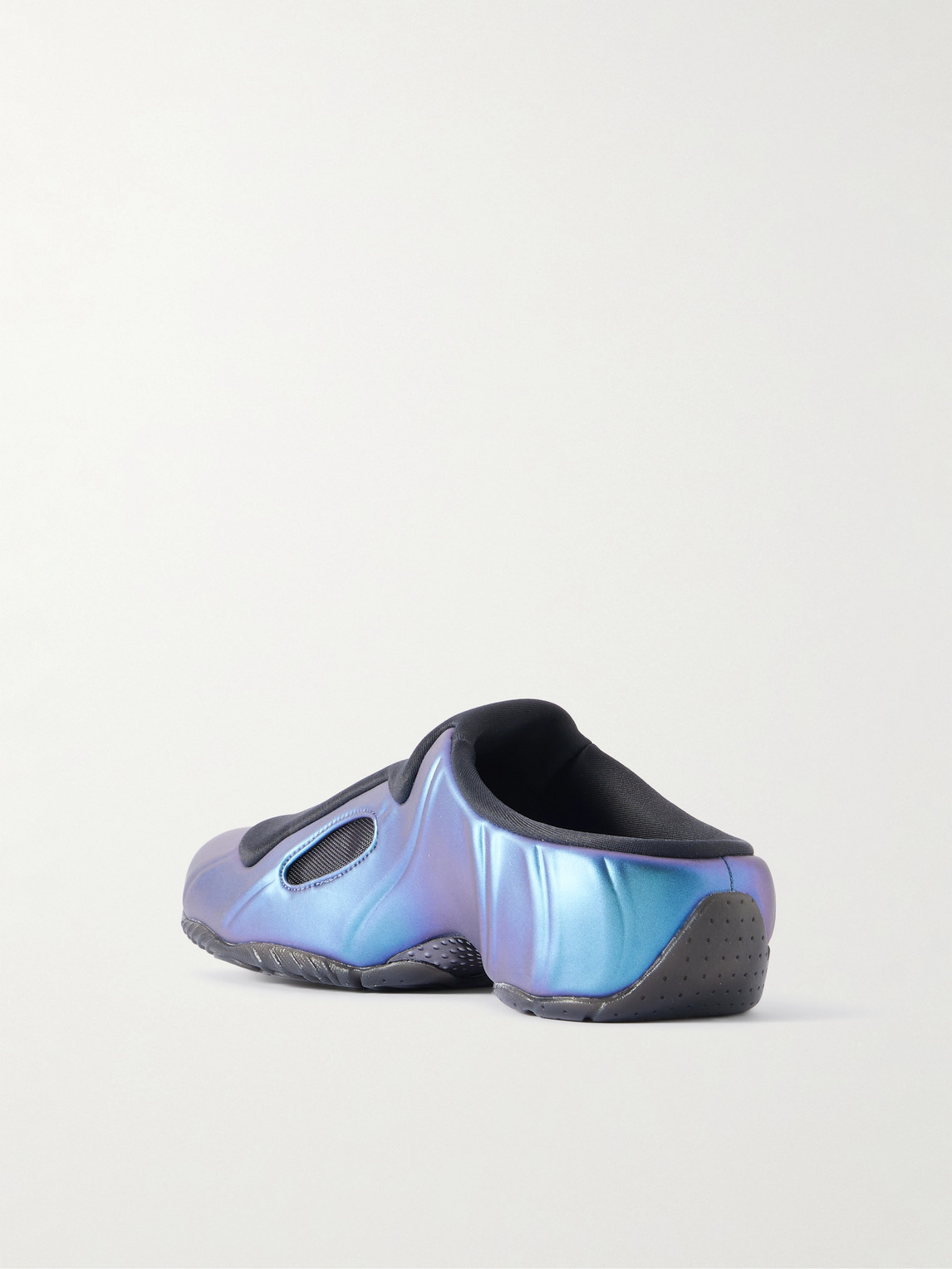 Nike Clogposite Iridescent Tpu And Shell Slip-on Sneakers In Blue