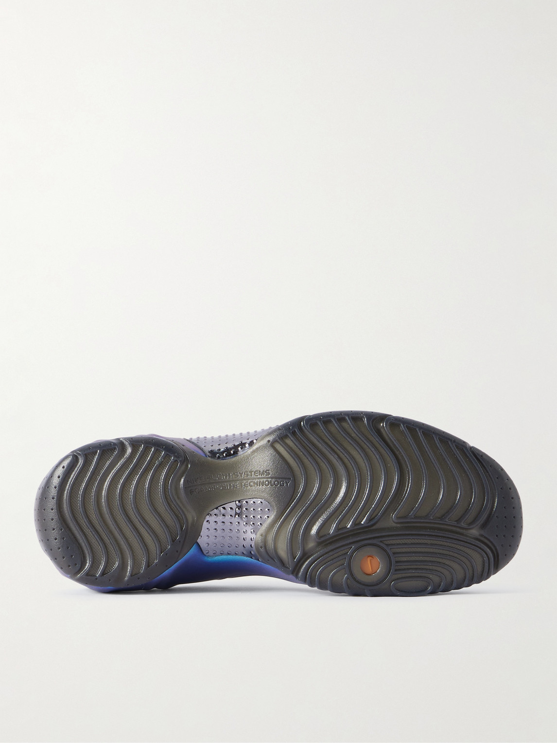 Nike Clogposite Iridescent Tpu And Shell Slip-on Sneakers In Blue