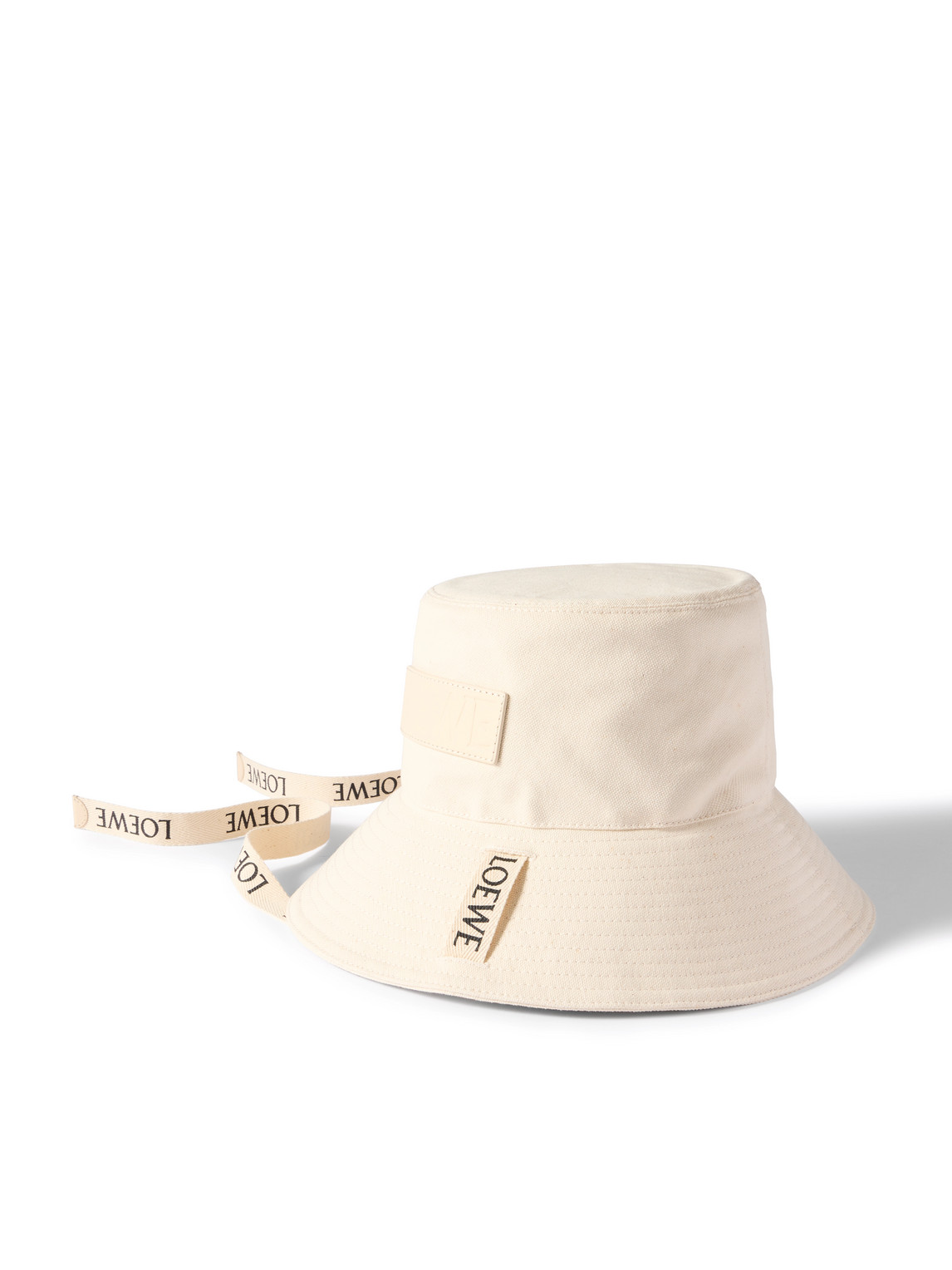 Loewe Paula's Ibiza Logo-appliquèd Cotton-canvas Bucket Hat