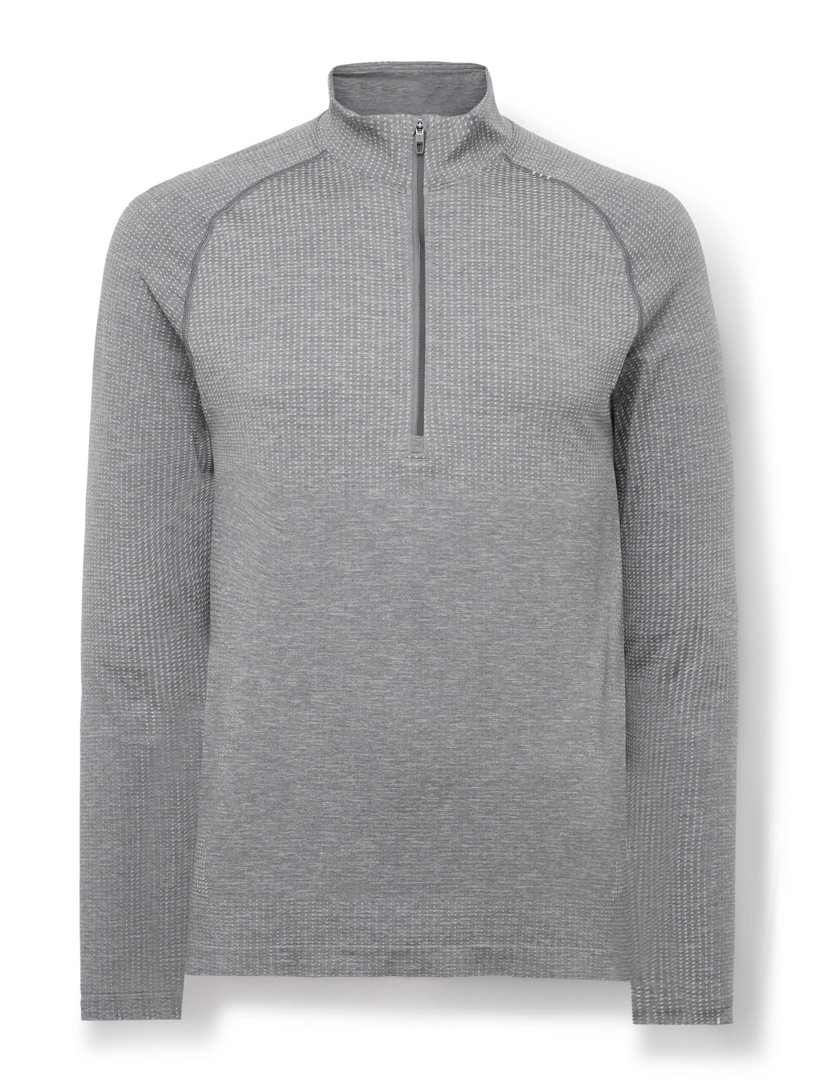 Lululemon Metal Vent Tech Slim-fit Stretch-jersey Half-zip Top