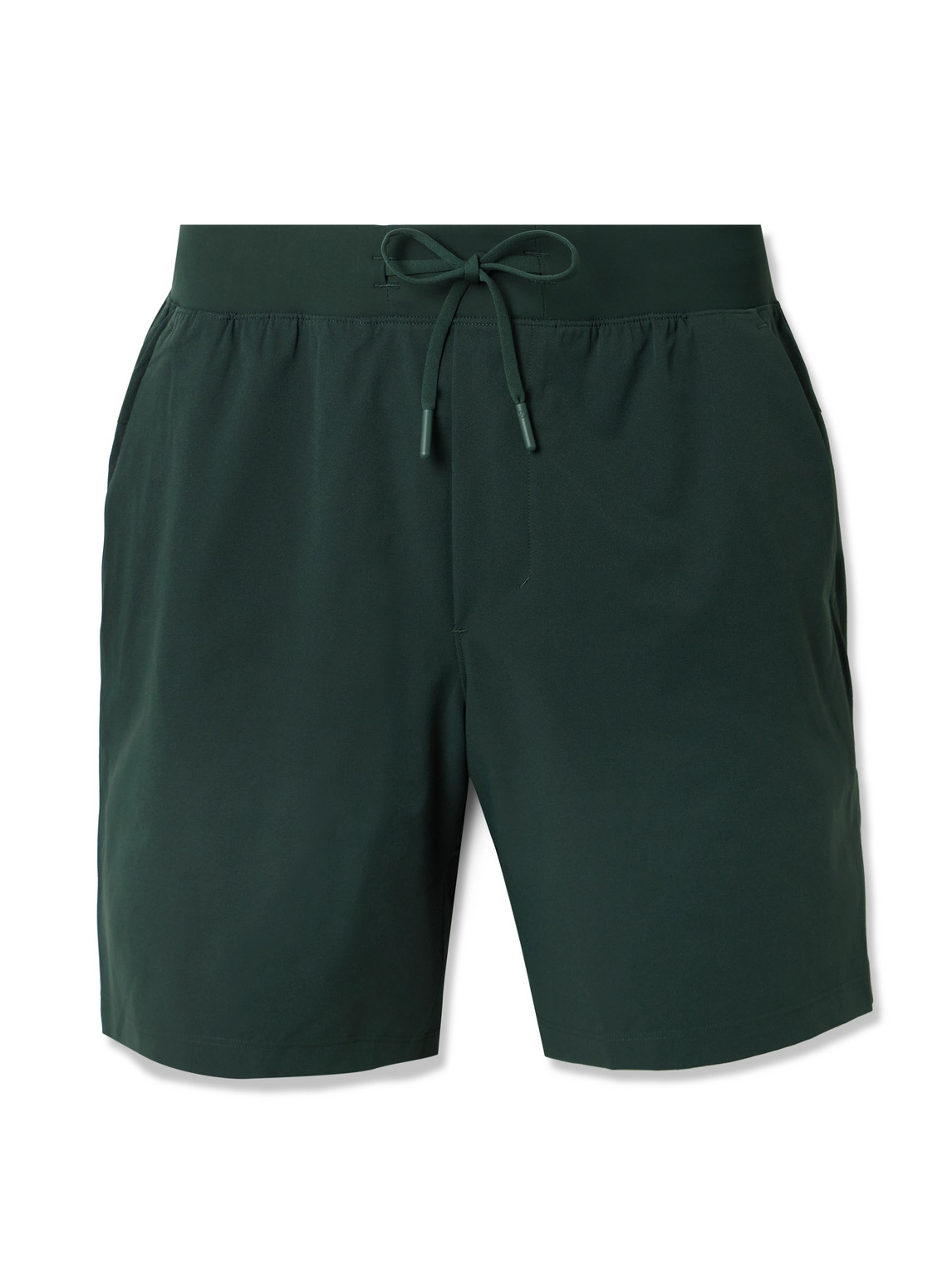 Zeroed In 7” Straight-Leg Recycled-Swift™ Drawstring Shorts