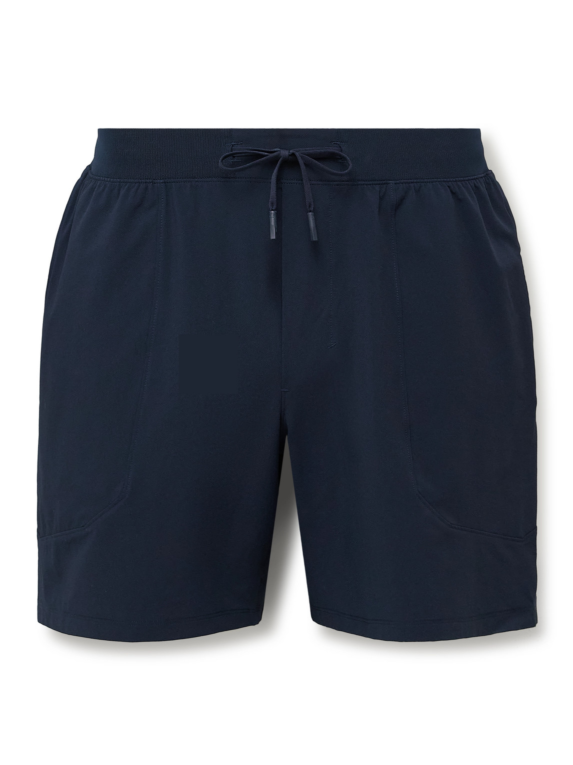 License to Train 7&quot; Straight-Leg Stretch Recycled-Shell Drawstring Shorts