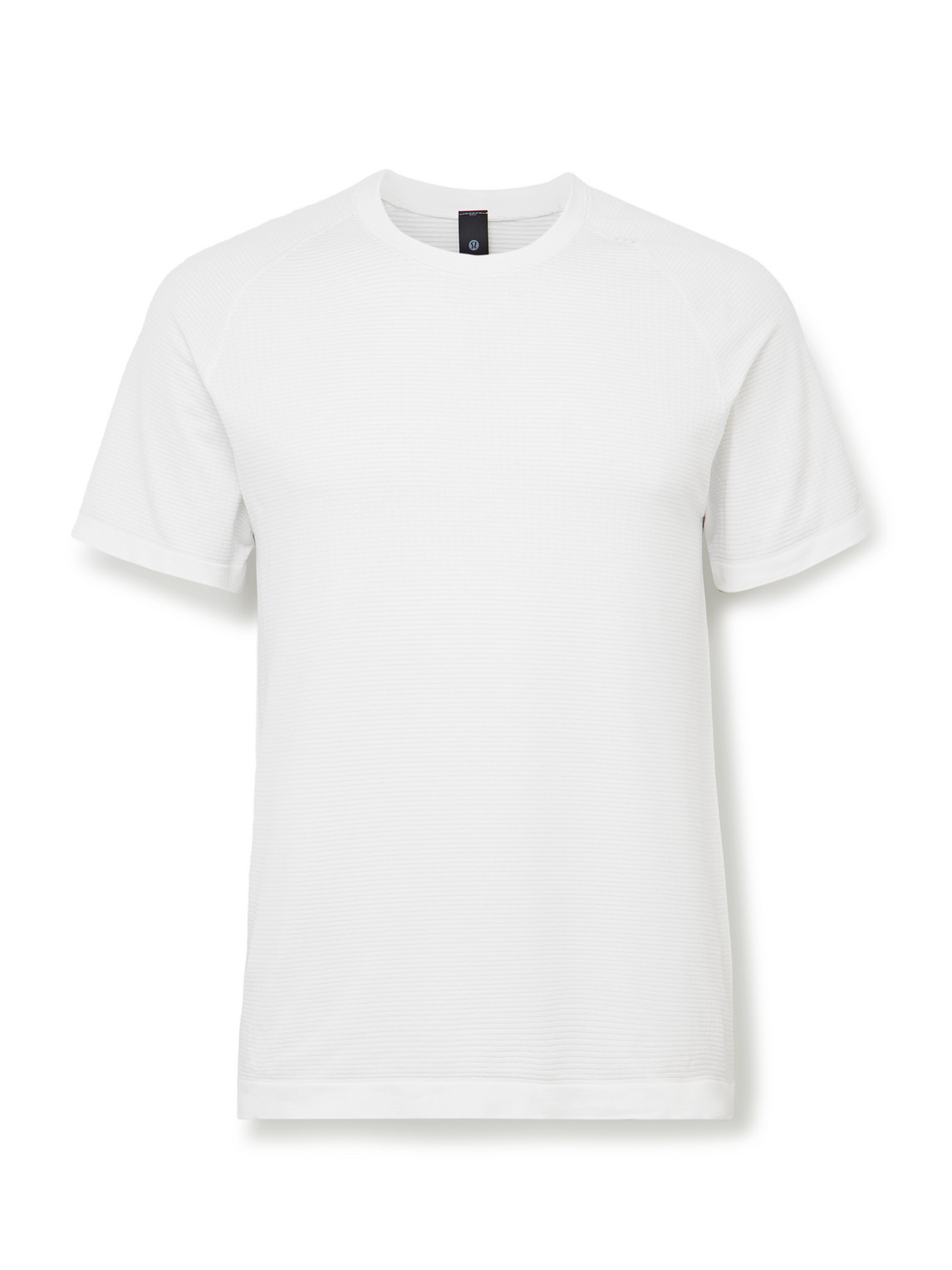 Lululemon Metal Vent Tech Stretch-jersey T-shirt In White