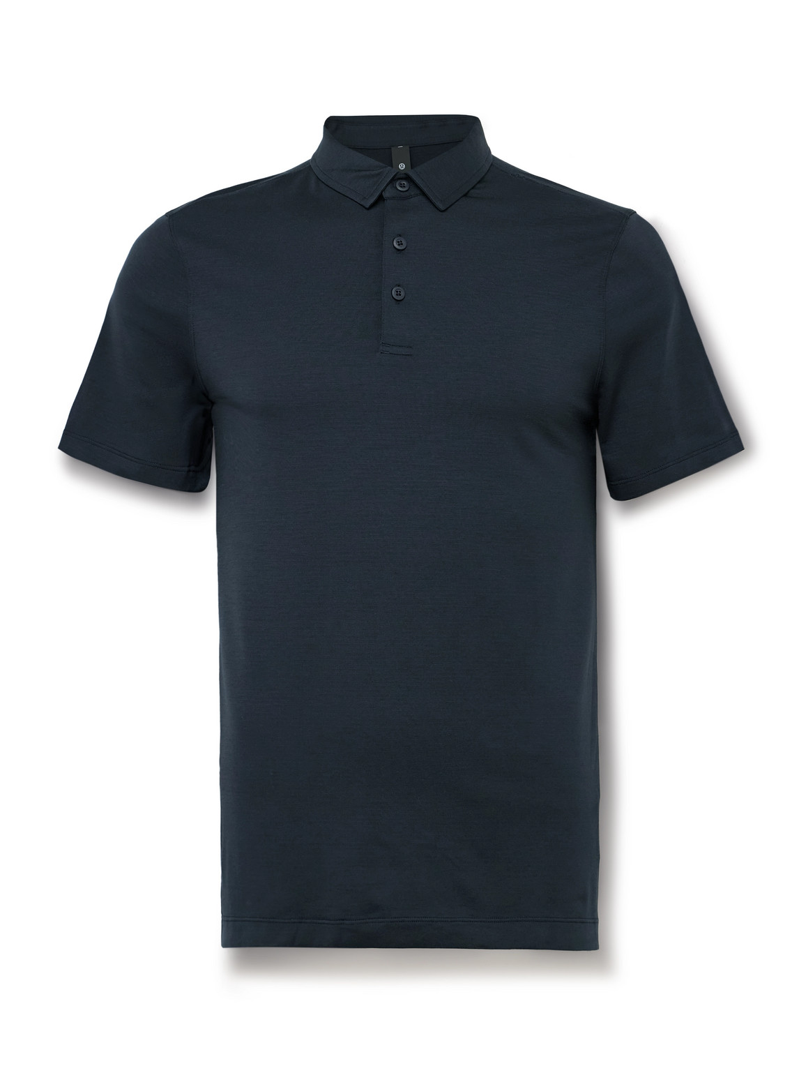Lululemon Evolution Slim-fit Stretch-jersey Golf Polo Shirt In Blue