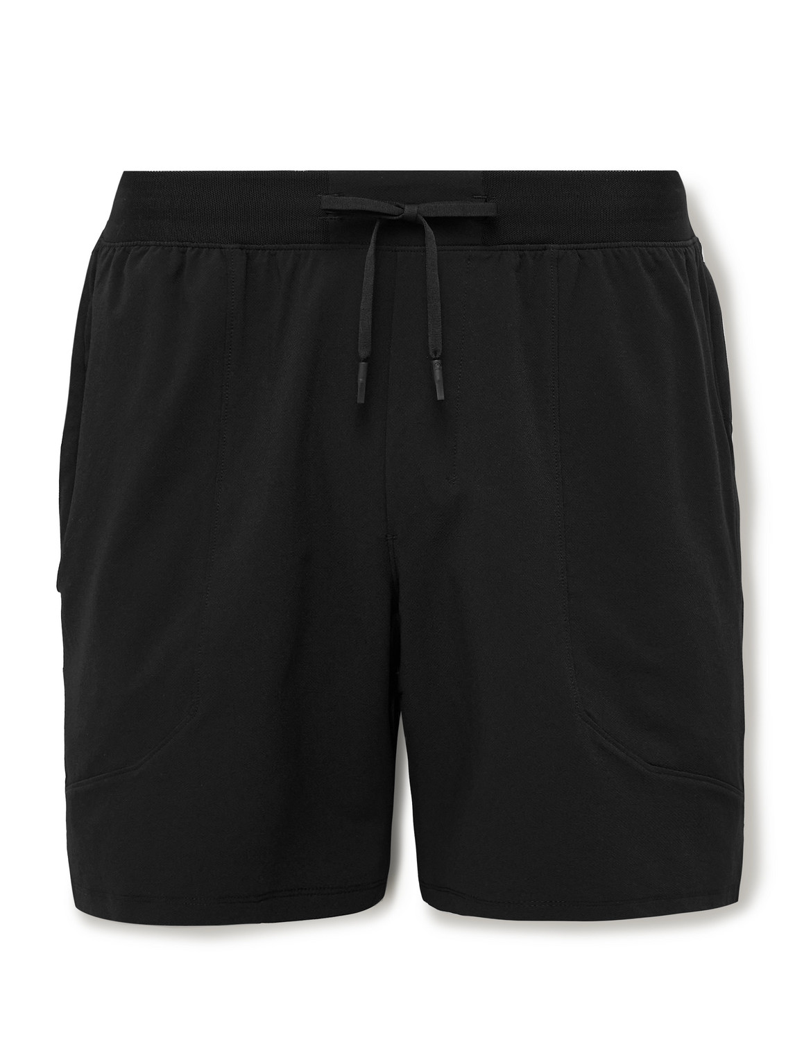 License to Train 7&quot; Straight-Leg Stretch Recycled-Shell Drawstring Shorts