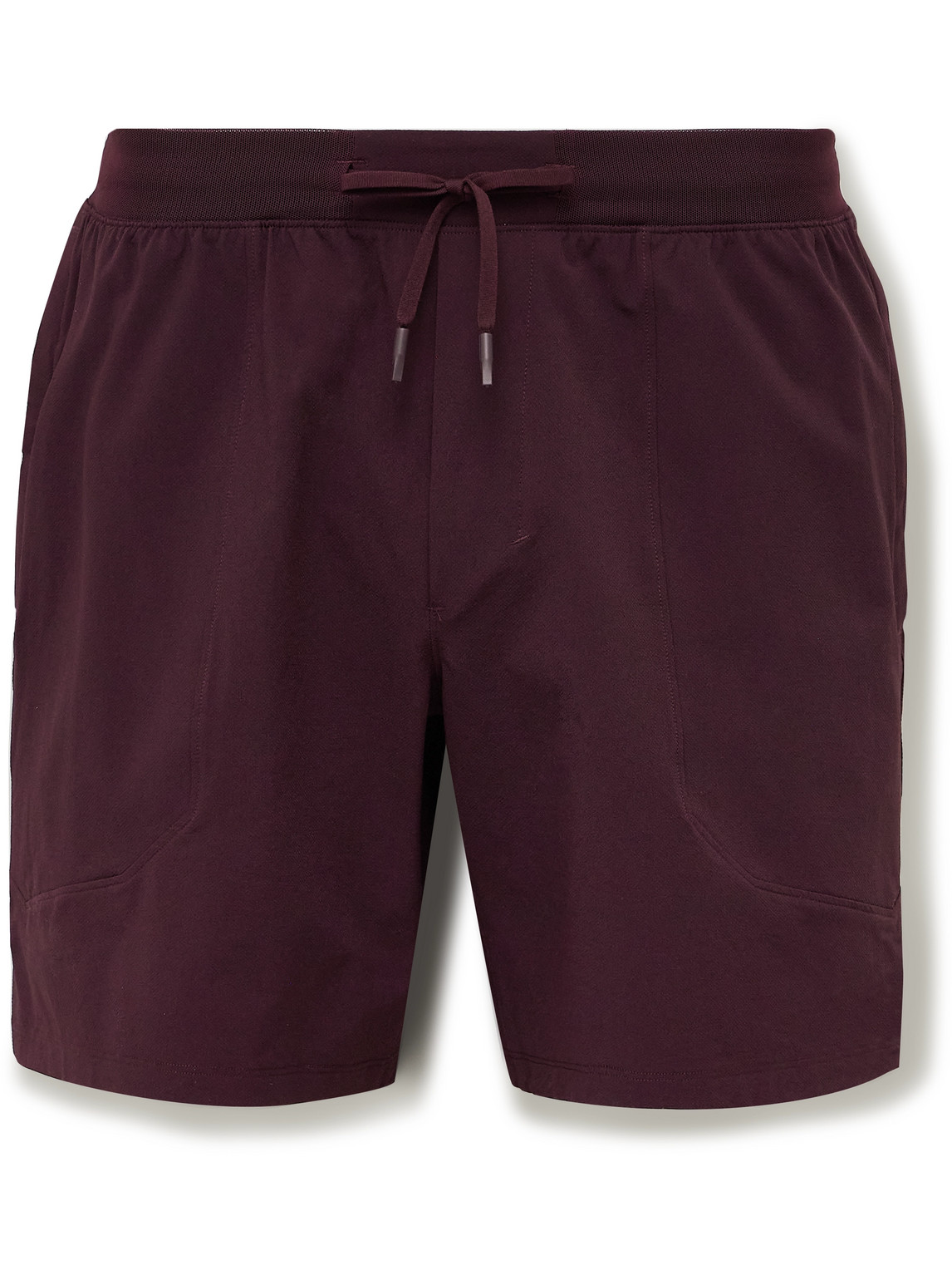 License to Train Linerless 7&quot; Straight-Leg Stretch Recycled-Shell Drawstring Shorts