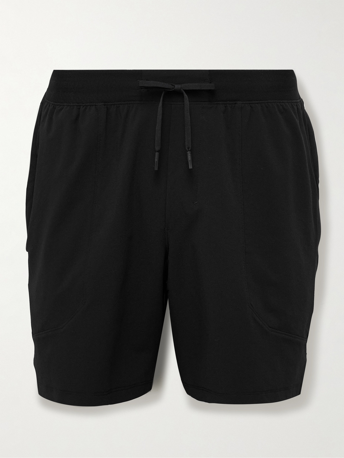 License to Train Straight-Leg 7" Stretch Recycled-Shell Drawstring Shorts
