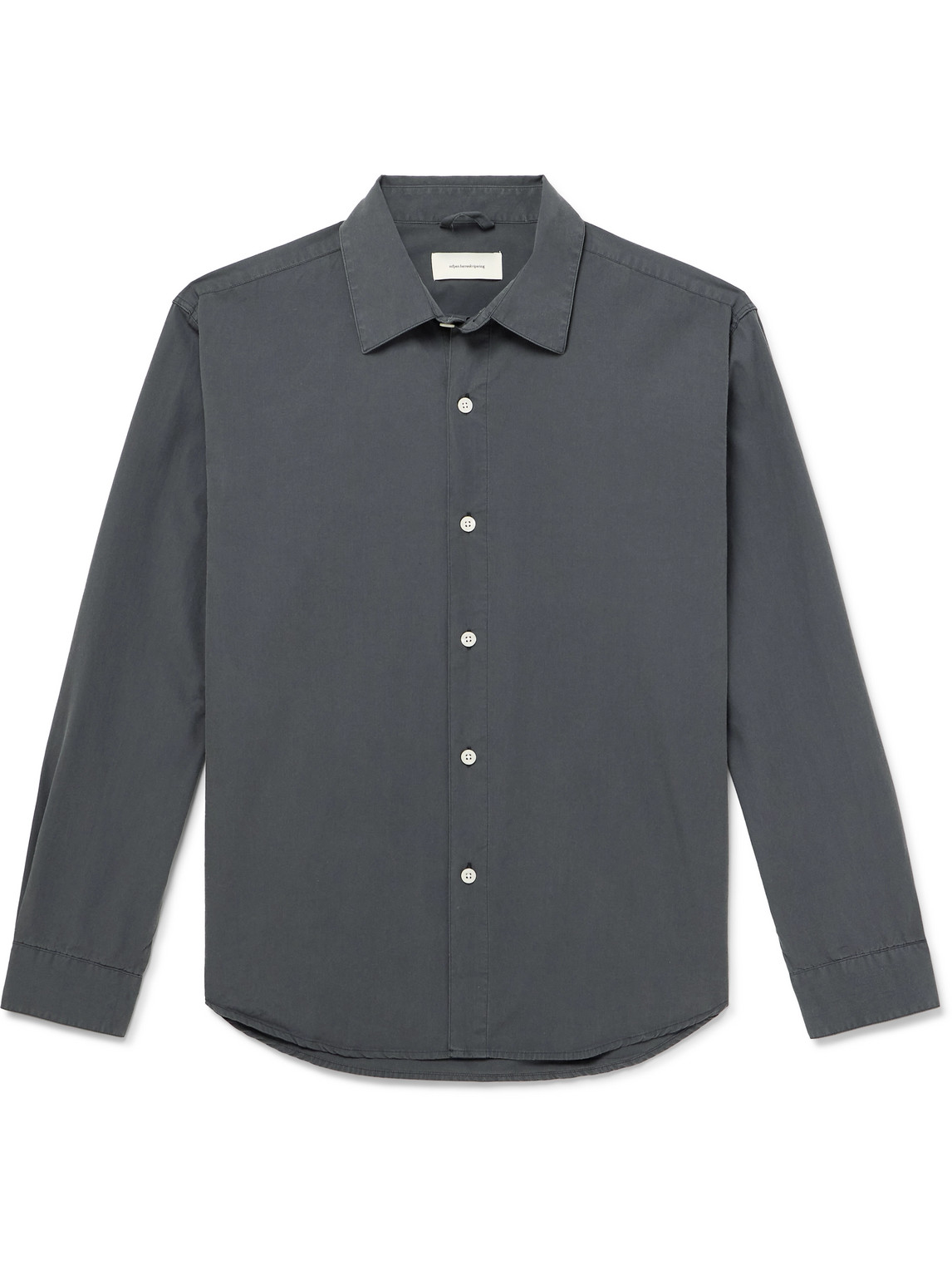 Mfpen Common Organic Cotton Shirt In Grey