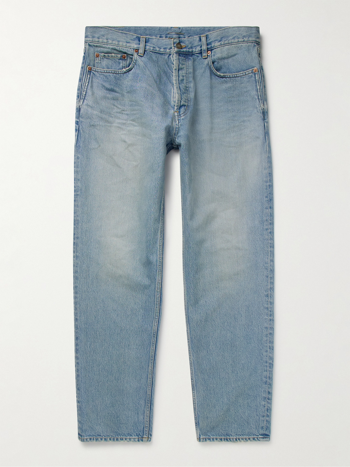 Saint Laurent Mick Straight-Leg Jeans - Men