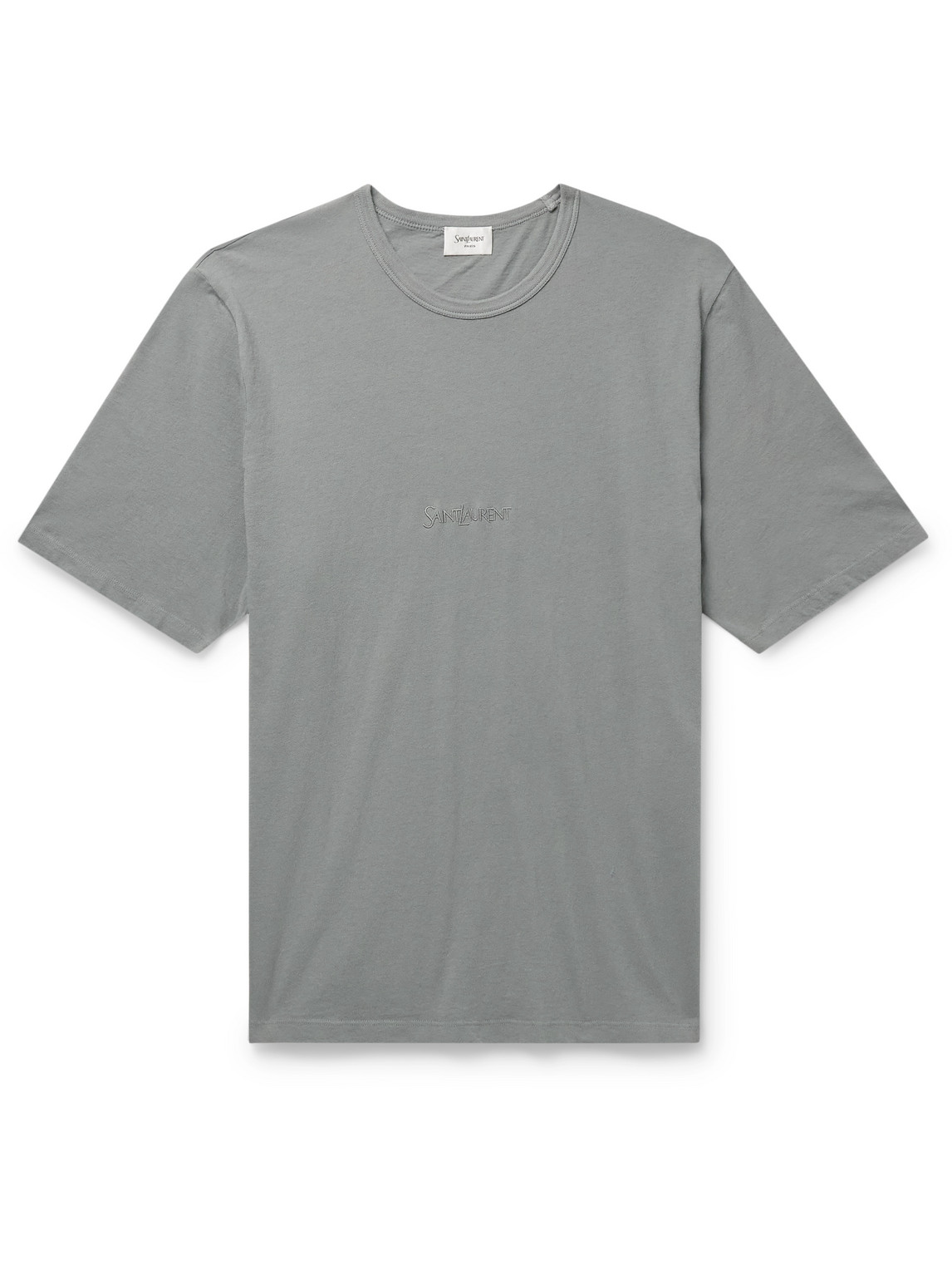 Logo-Embroidered Cotton-Jersey T-Shirt