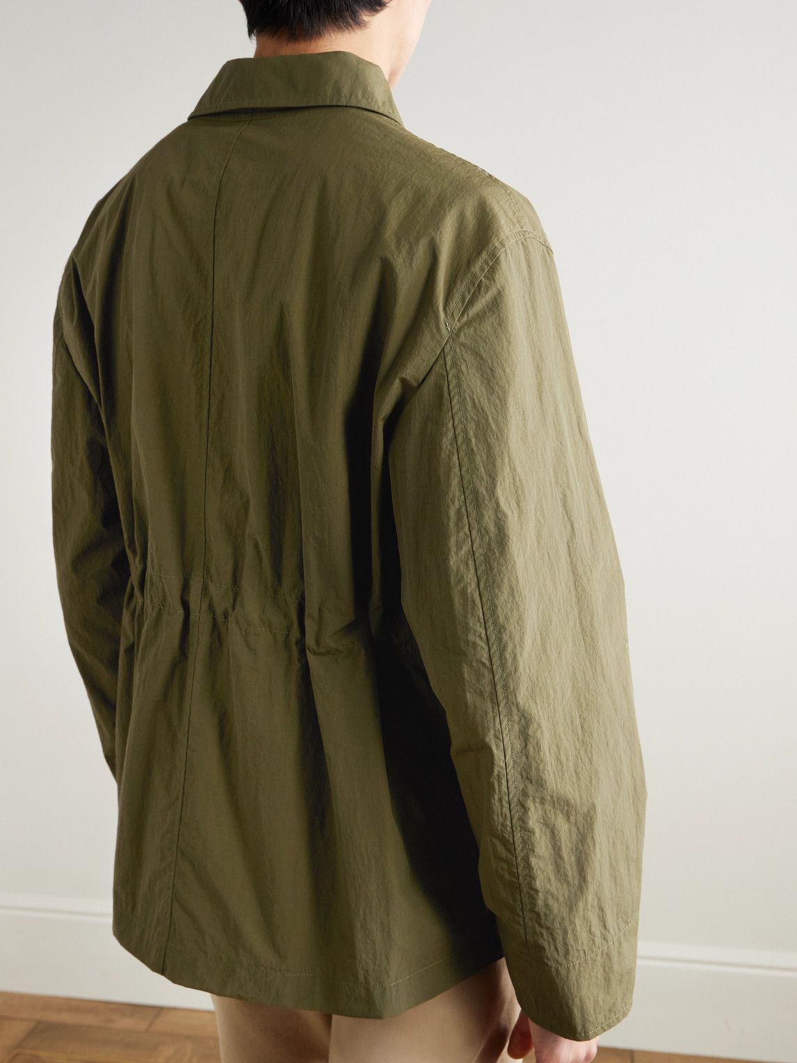  Mr P. - Recycled-shell Field Jacket - Men - Green - Xs 